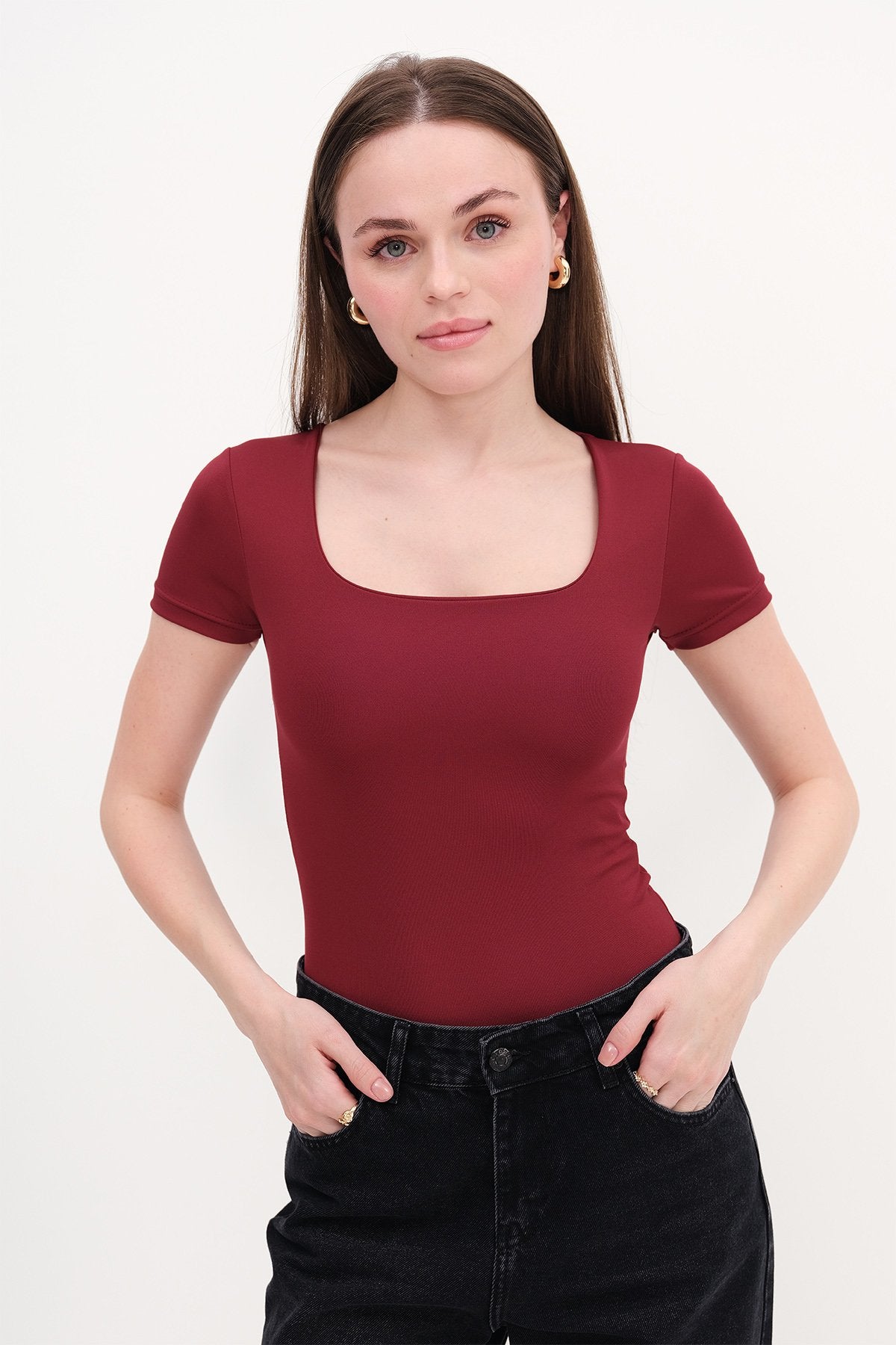 Burgundy_Short-Sleeve-Bodysuit-addax