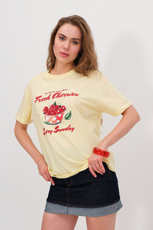 Light-Yellow_Cherry-Printed-T-Shirt-addax