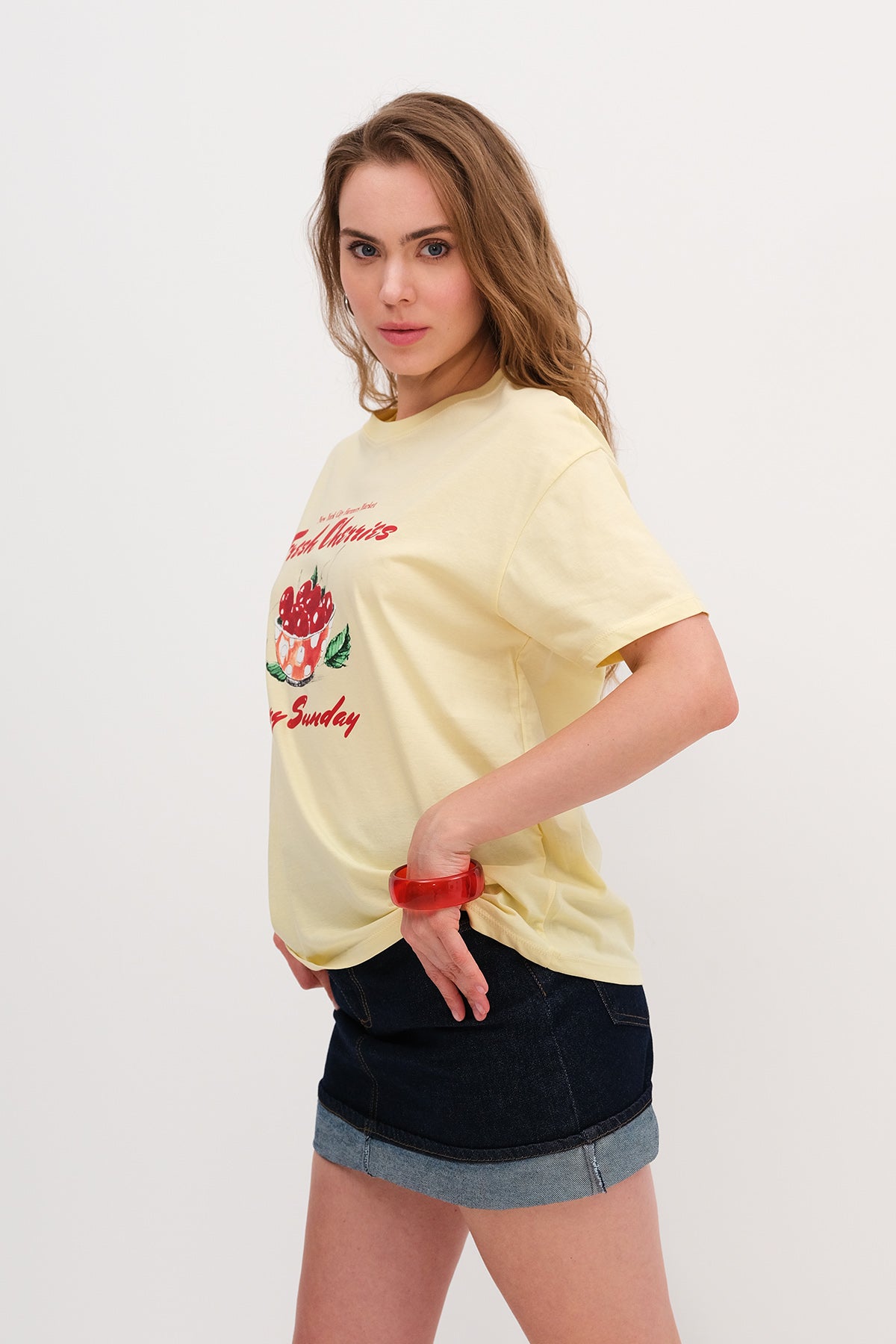Light-Yellow_Cherry-Printed-T-Shirt-addax