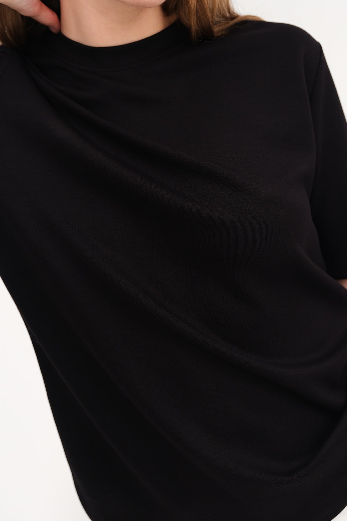 Black_Basic-Modal-T-shirt-addax