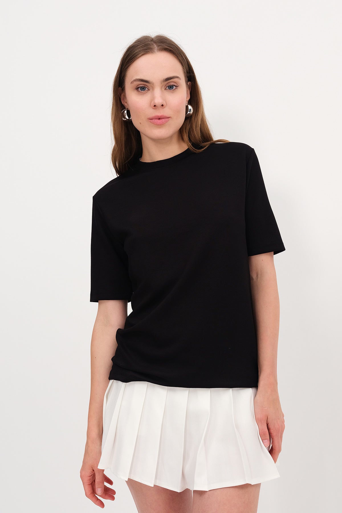 Black_Basic-Modal-T-shirt-addax