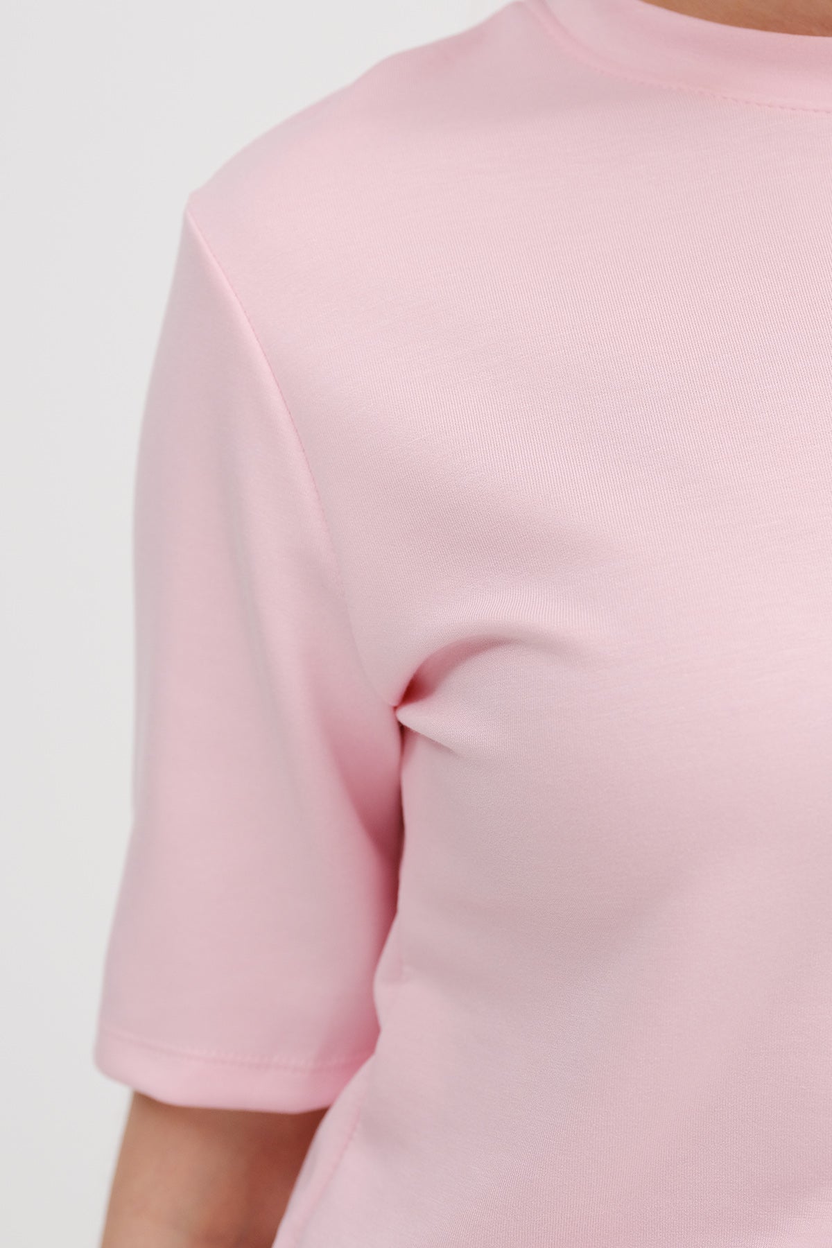 Pink_Basic-Modal-T-shirt-addax