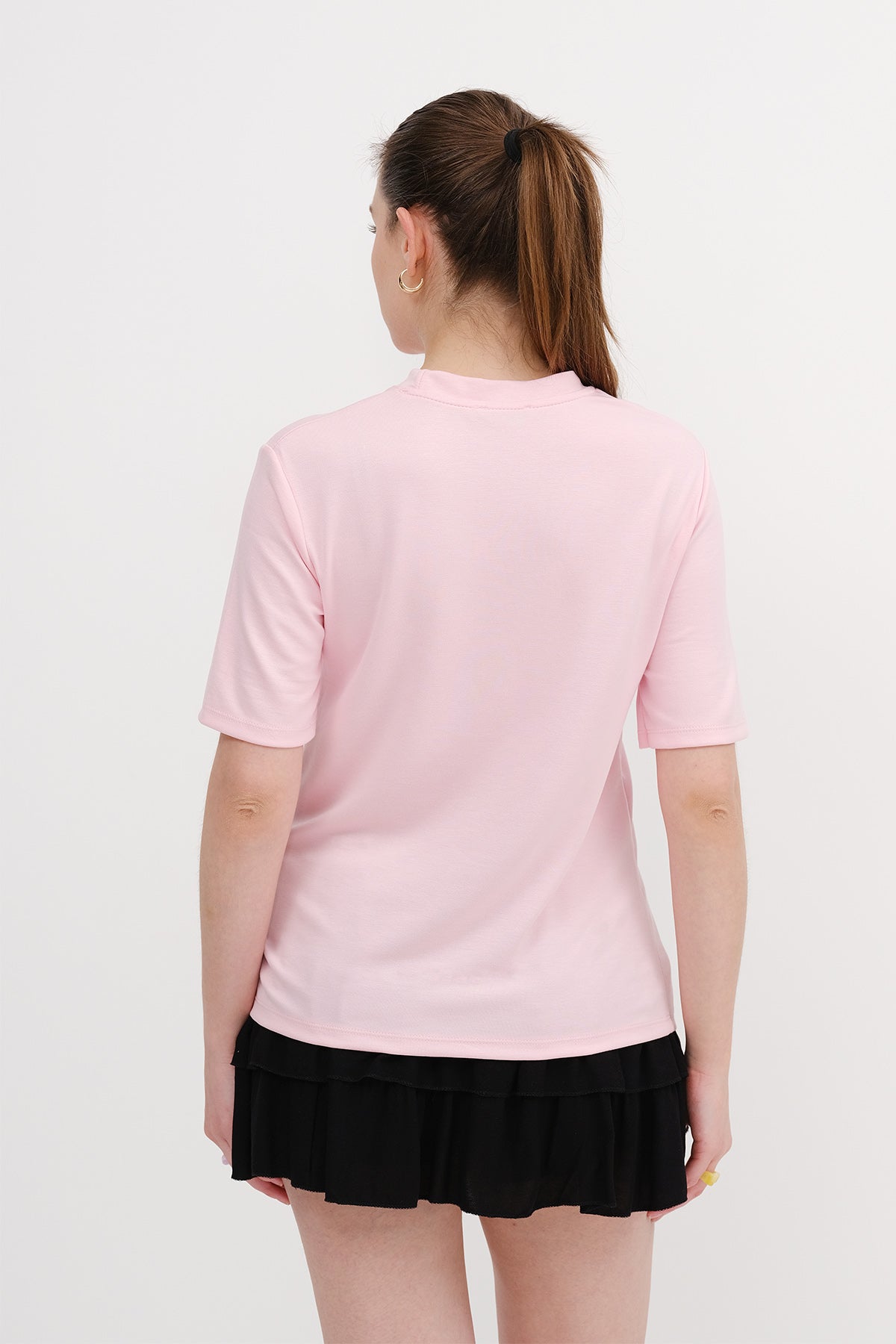 Pink_Basic-Modal-T-shirt-addax