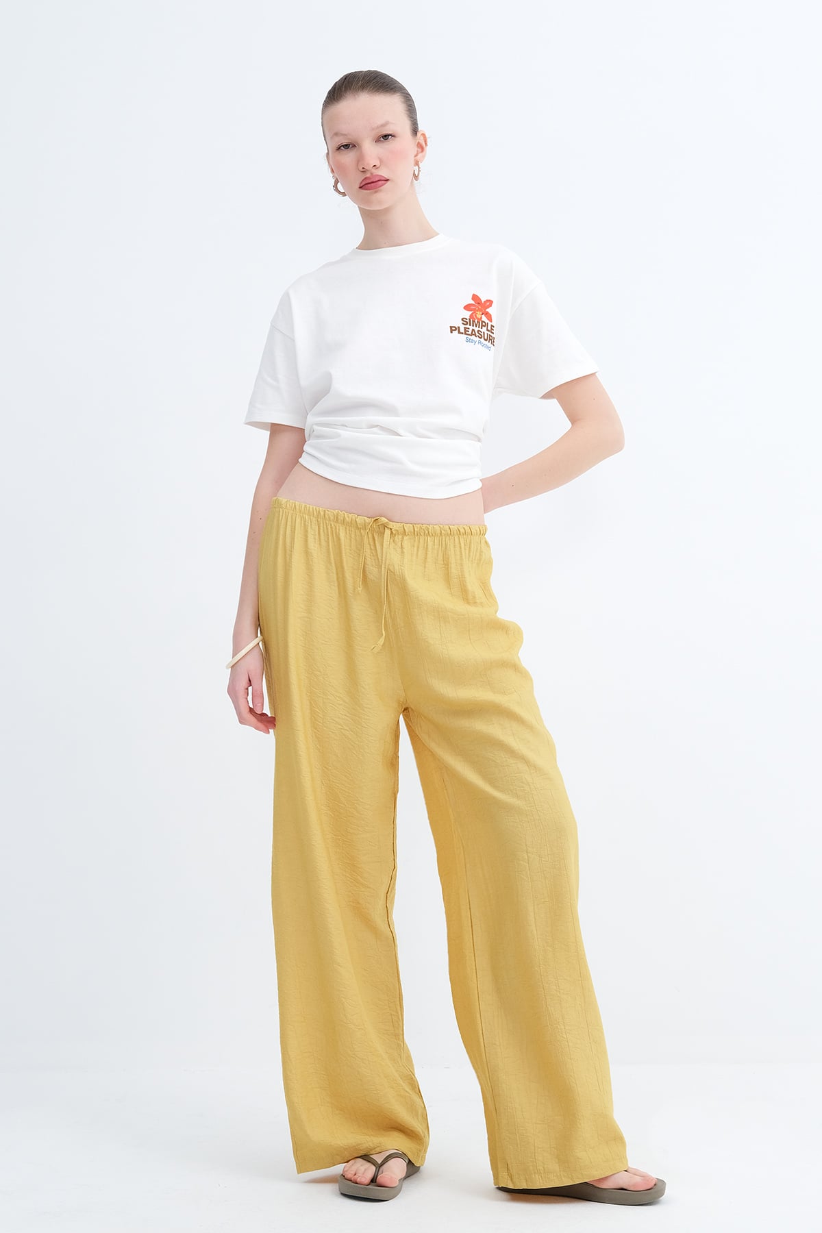 Mustard_Wide-Leg-Trousers-with-Waist-Rope-Tie-addax