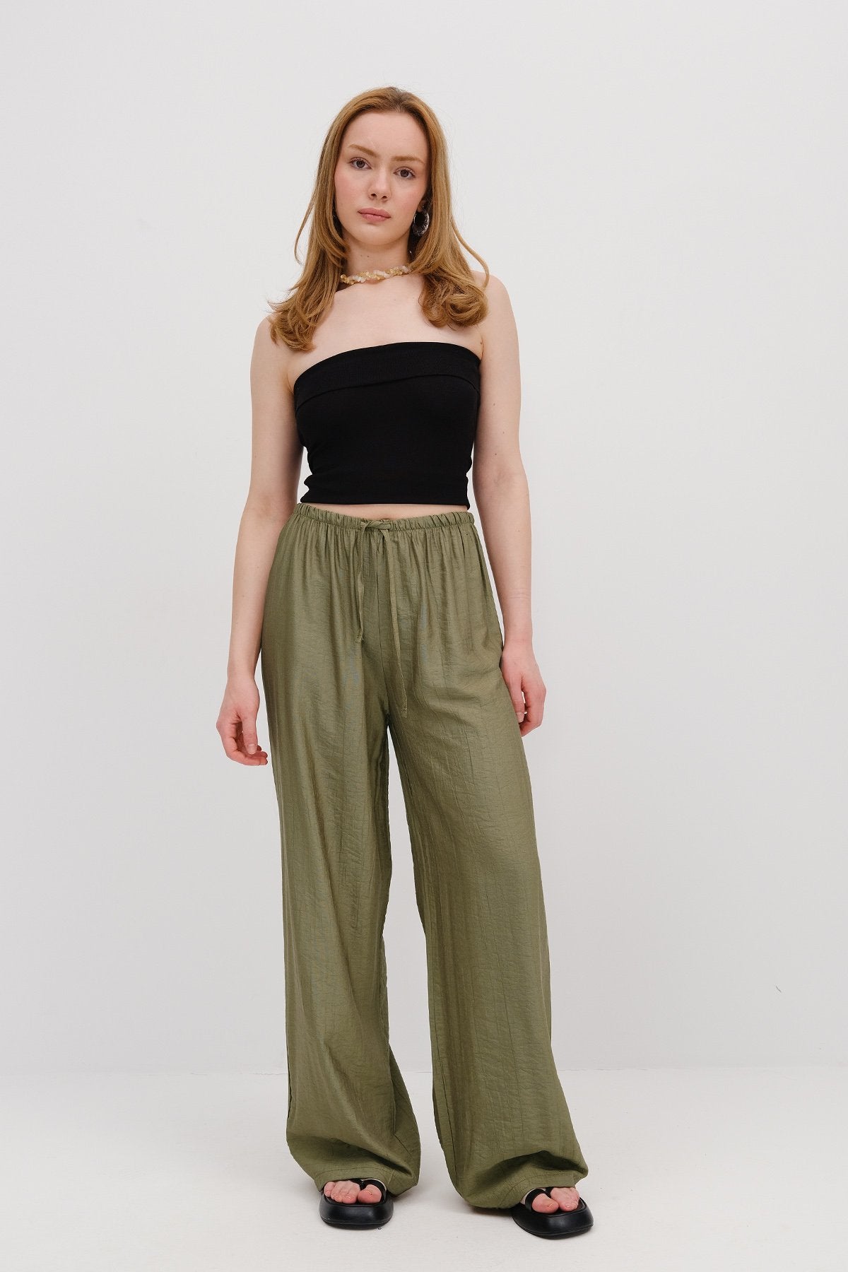 Green_Wide-Leg-Trousers-with-Waist-Rope-Tie-addax