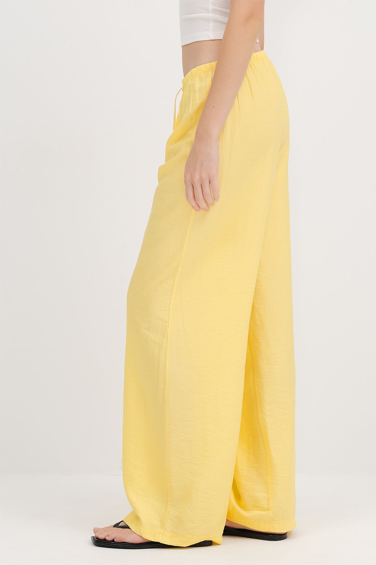 Light-Yellow_Wide-Leg-Trousers-with-Waist-Rope-Tie-addax