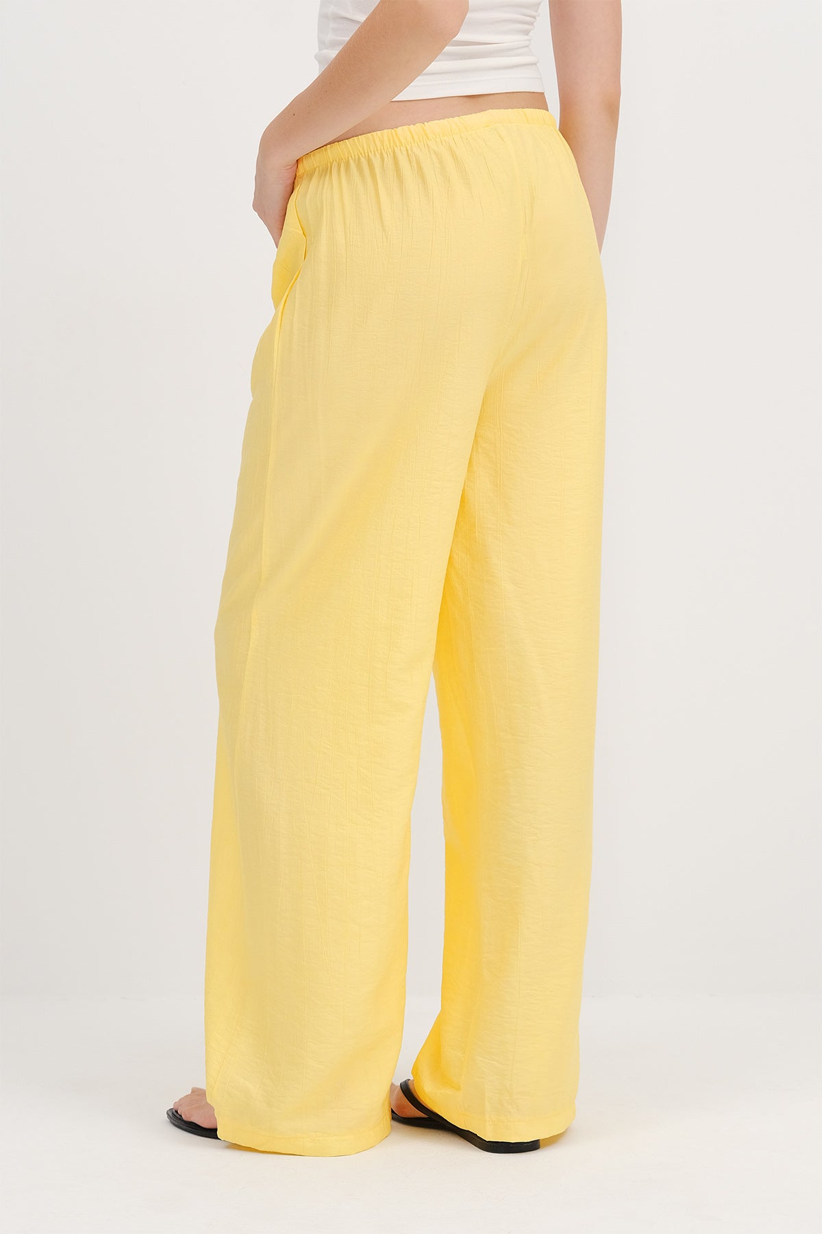 Light-Yellow_Wide-Leg-Trousers-with-Waist-Rope-Tie-addax