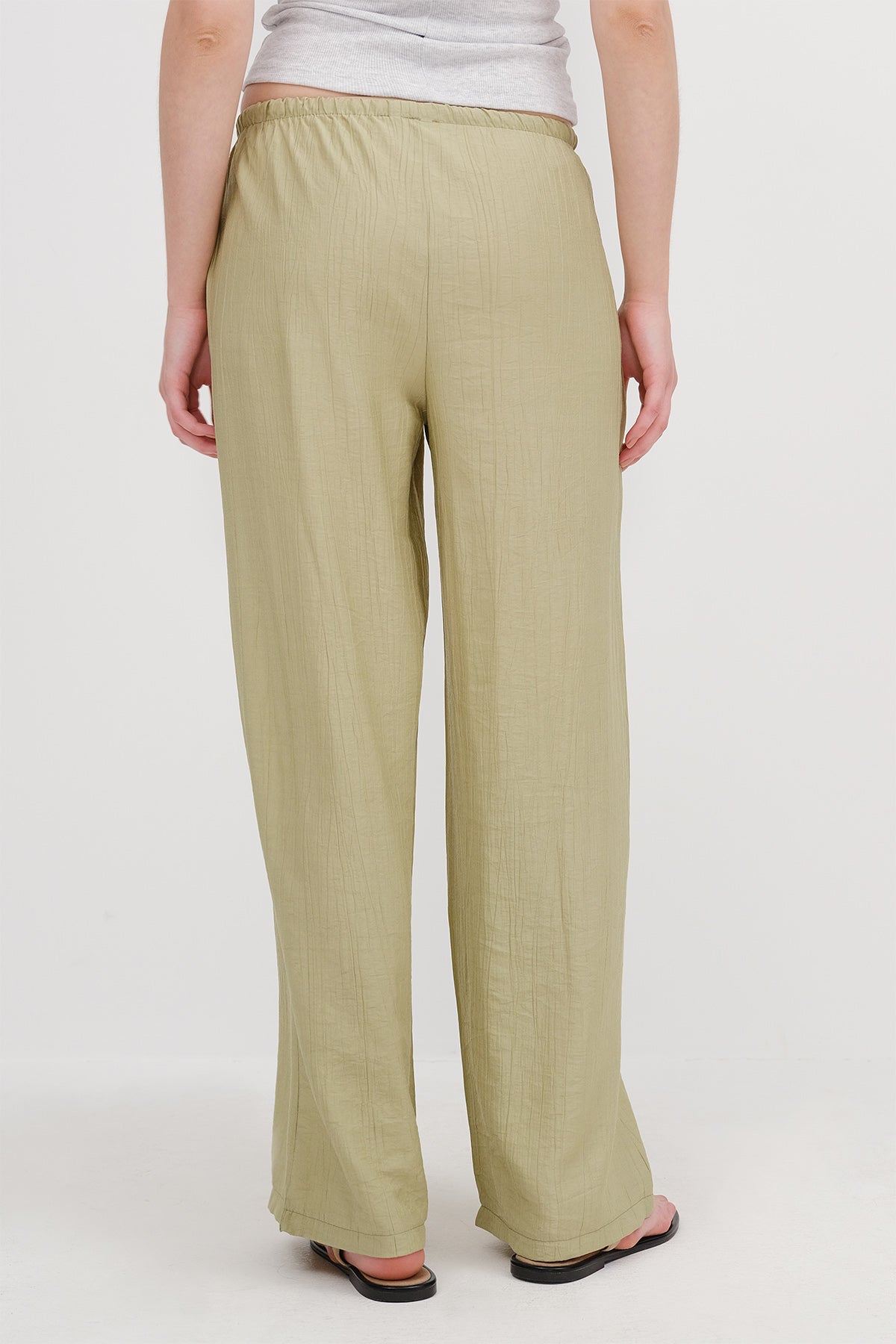 Oil-Green_Wide-Leg-Trousers-with-Waist-Rope-Tie-addax