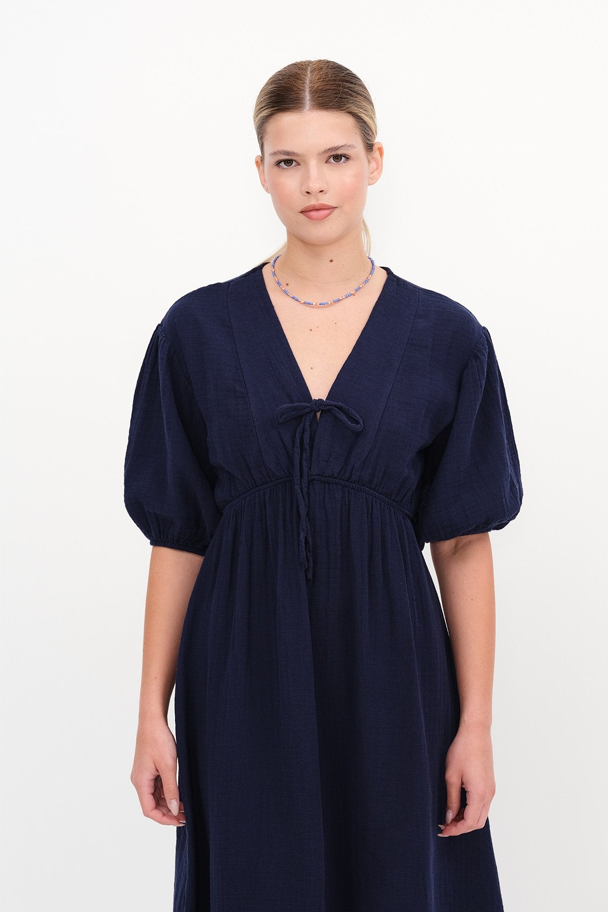 Night-Blue_Balloon-Sleeve-Midi-Dress-addax