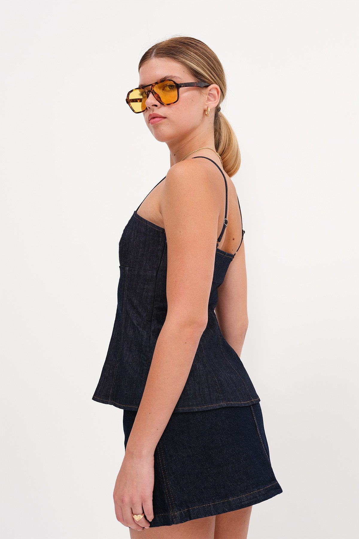 Blue_Adjustable-Strap-Denim-Blouse-addax