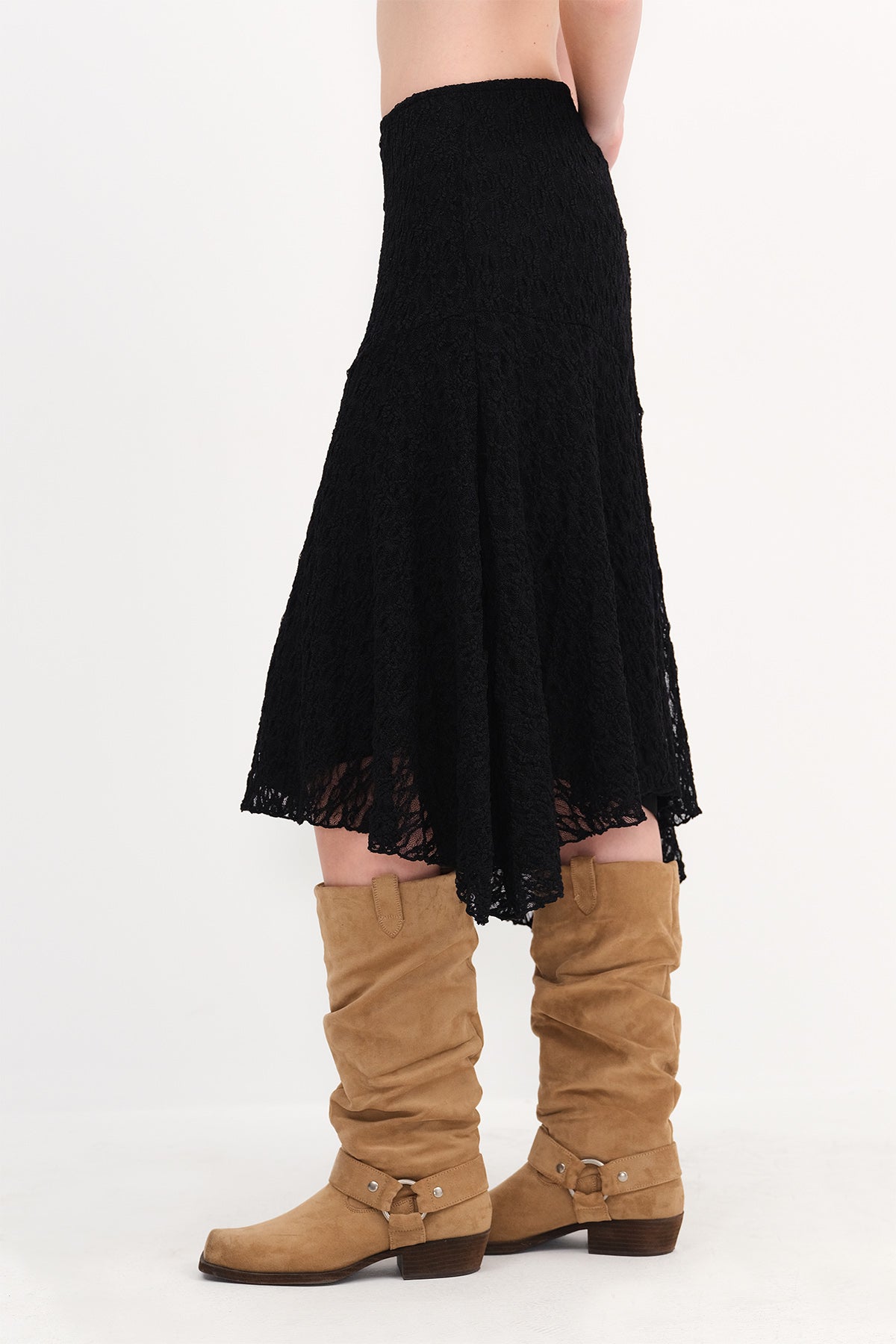 Black_Asymmetrical-Cut-Lace-Skirt-addax