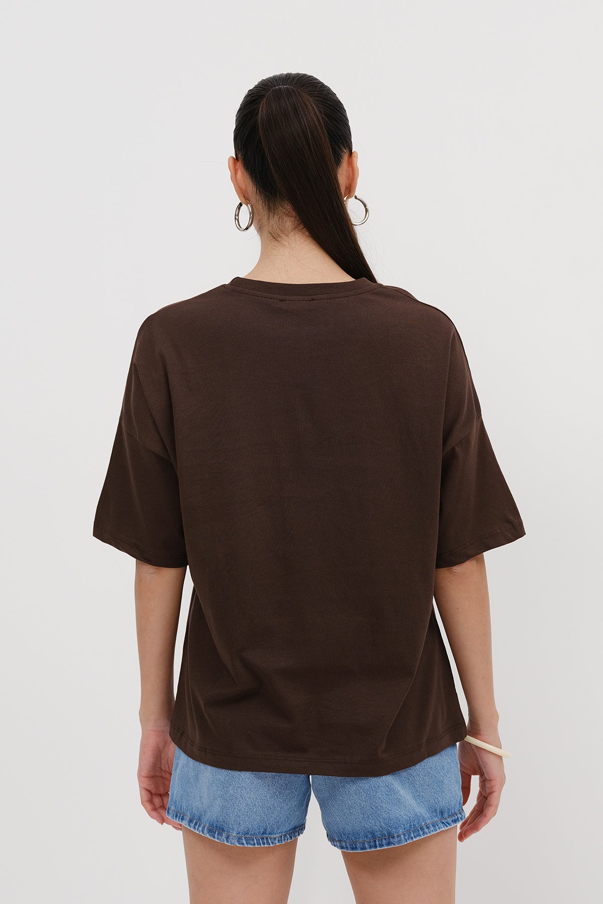 Brown_Crew-Neck-Basic-T-shirt-addax