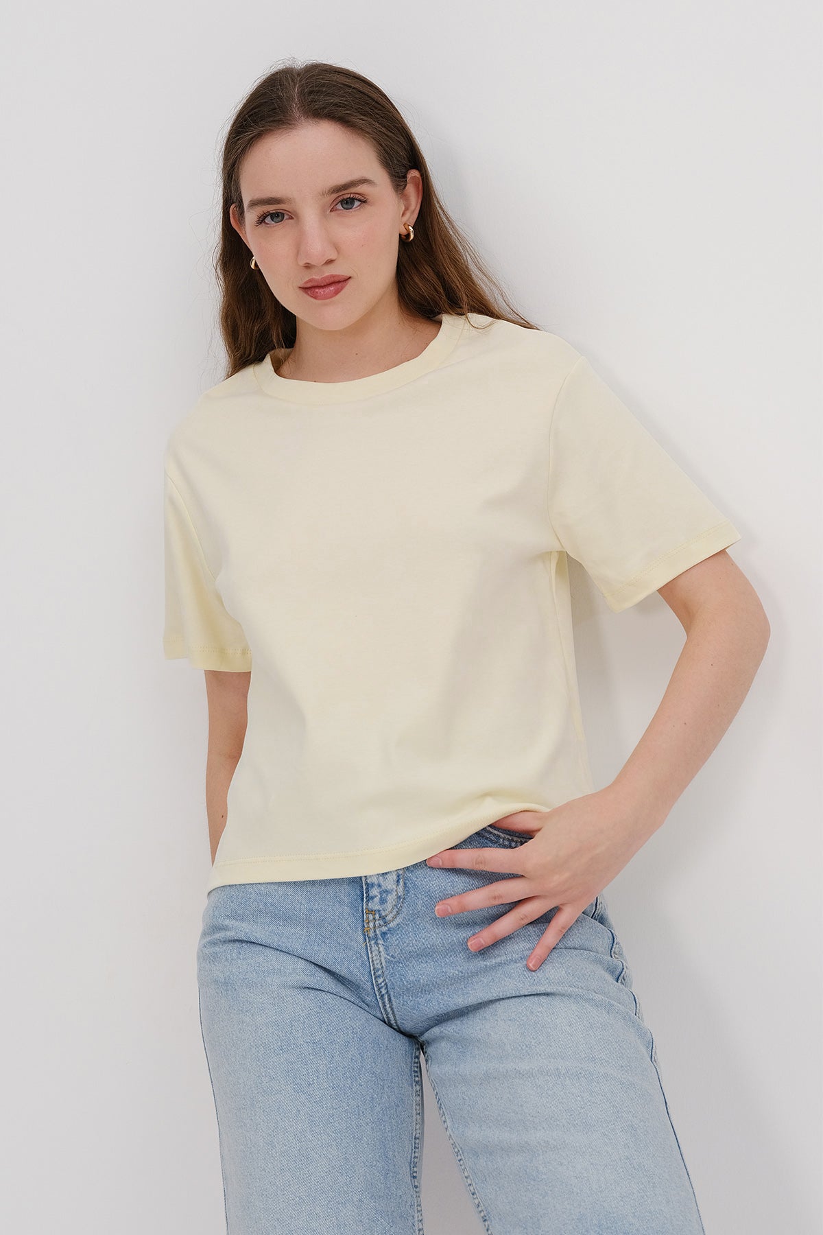 Yellow_Basic-T-shirt-addax
