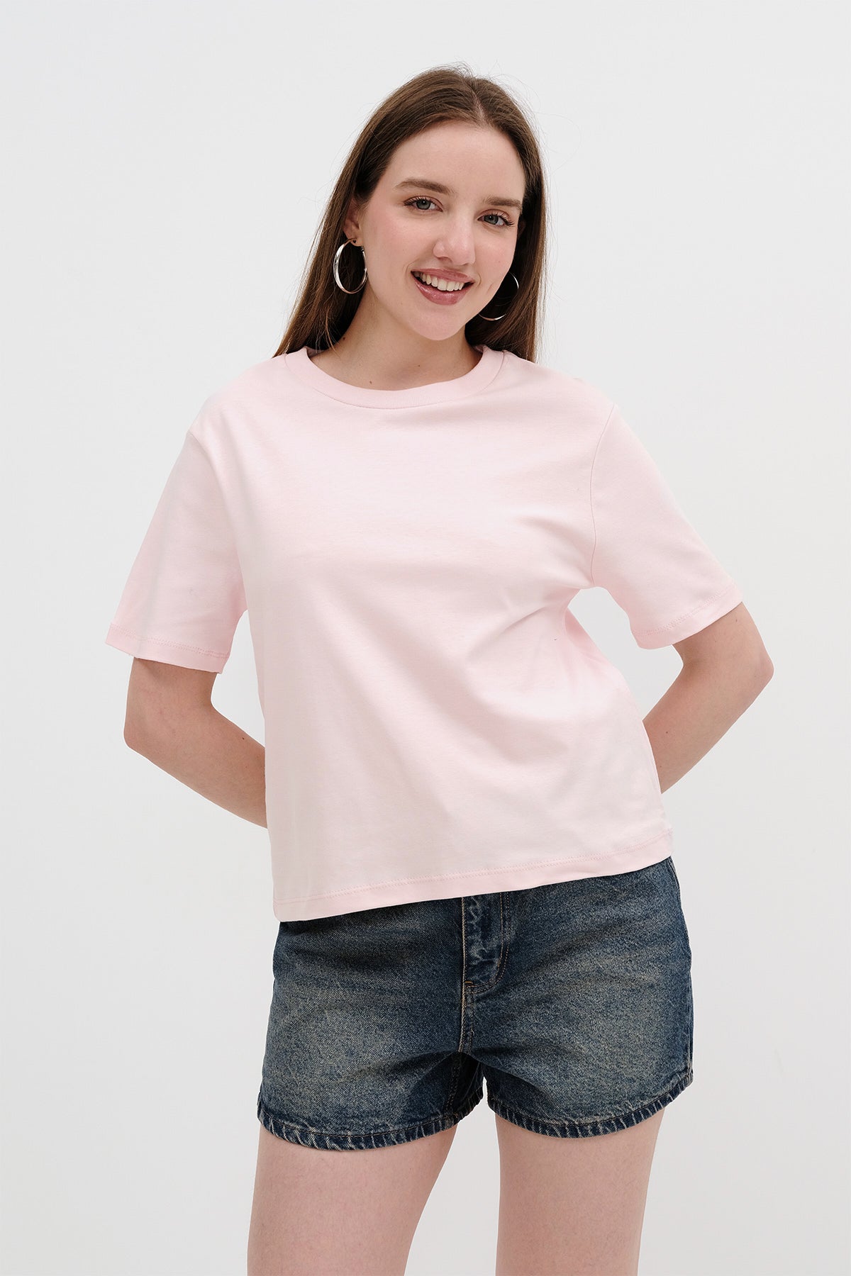 Sugar-Pink_Basic-T-shirt-addax