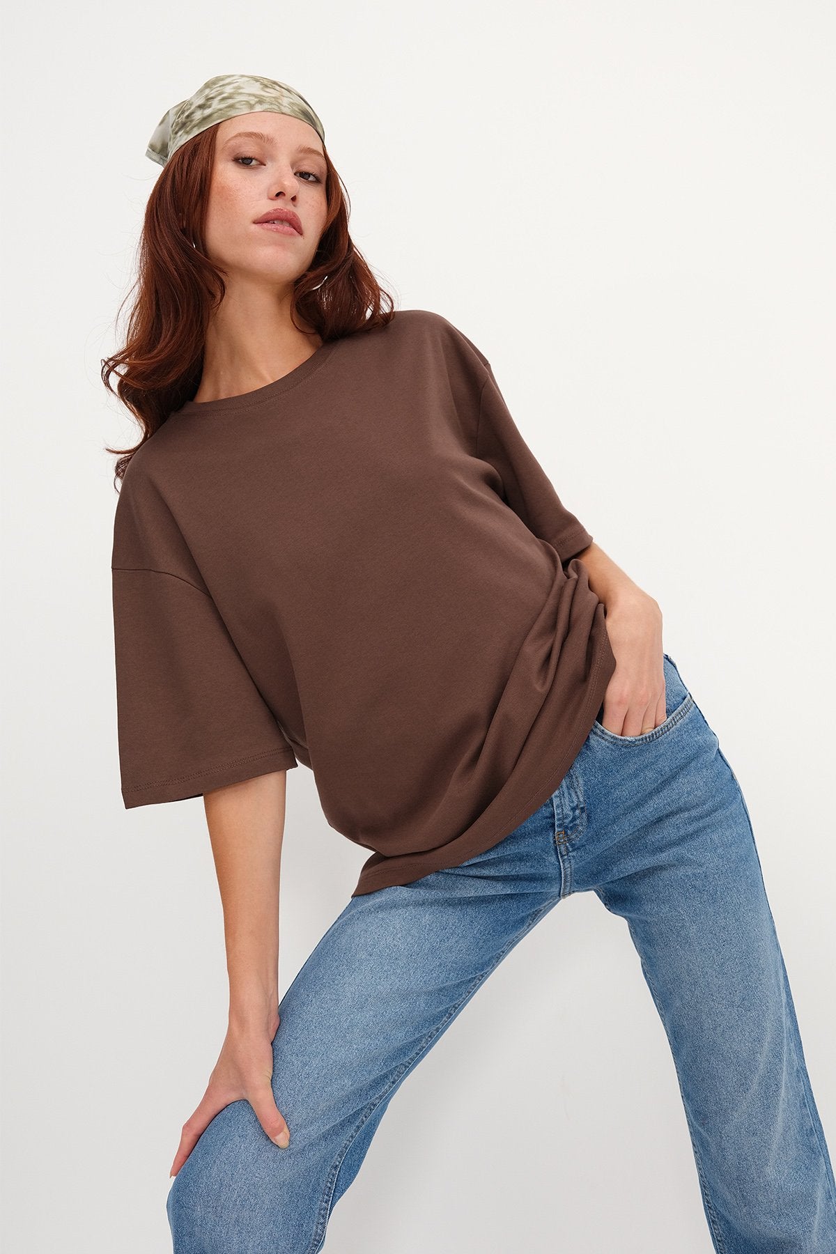Brown_Thick-Oversized-Basic-T-Shirt-addax