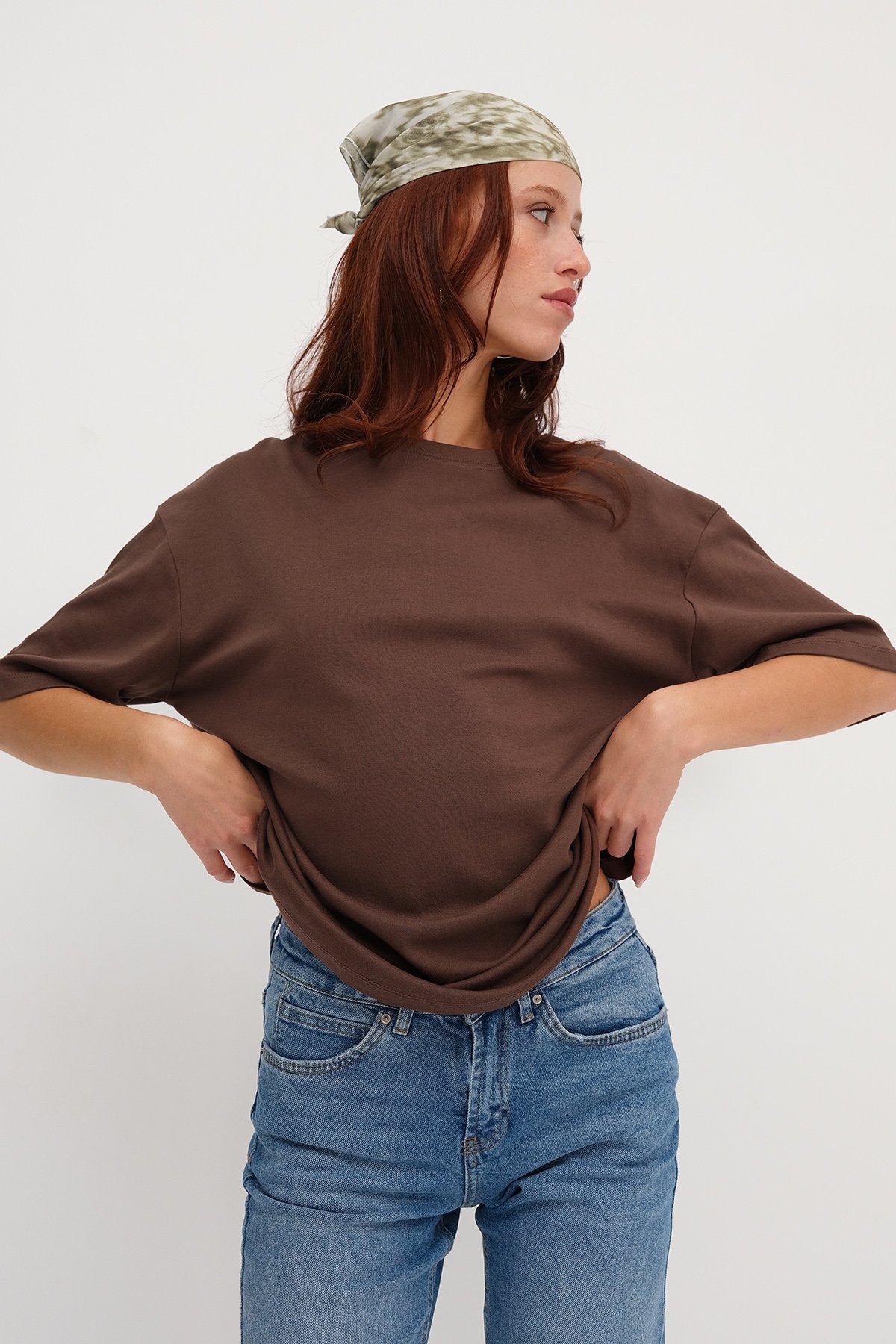 Brown_Thick-Oversized-Basic-T-Shirt-addax