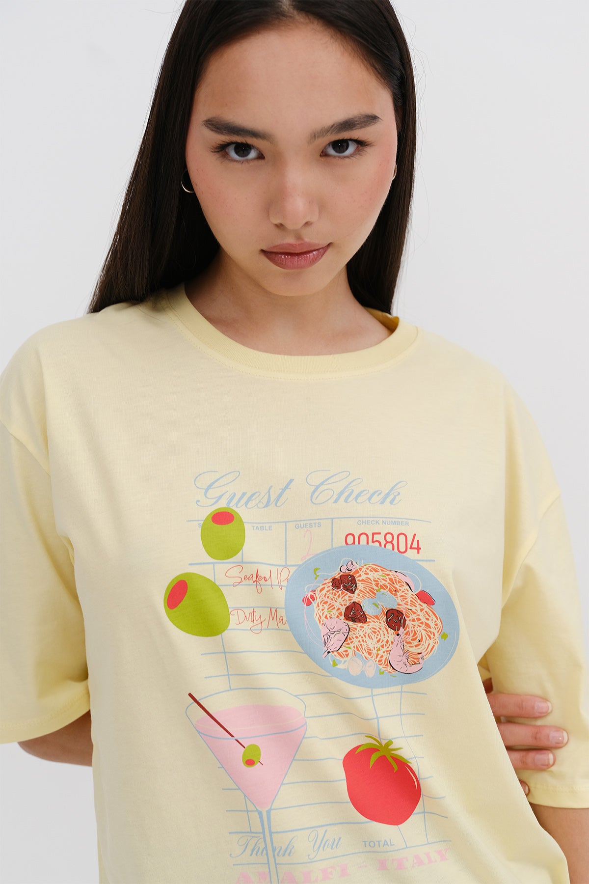 Light-Yellow_Printed-T-Shirt-addax