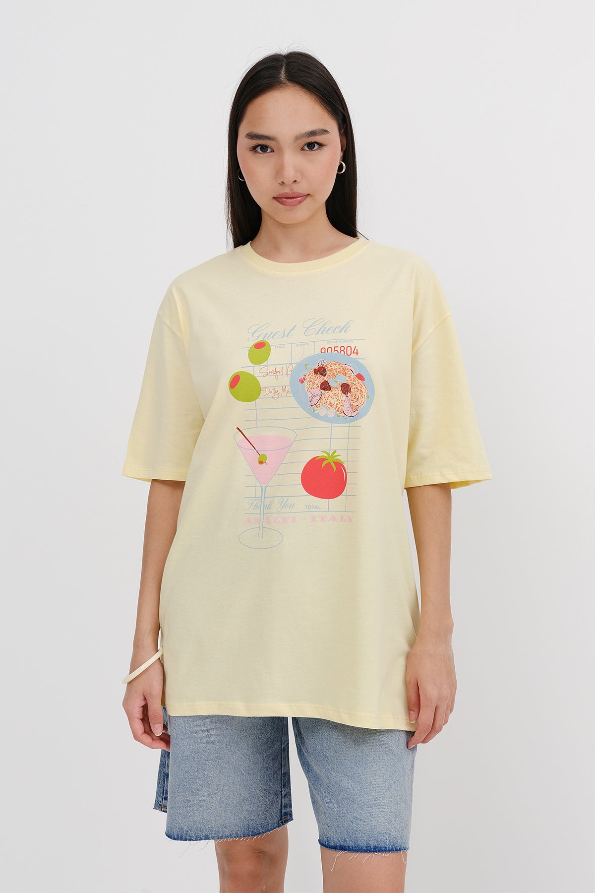 Light-Yellow_Printed-T-Shirt-addax