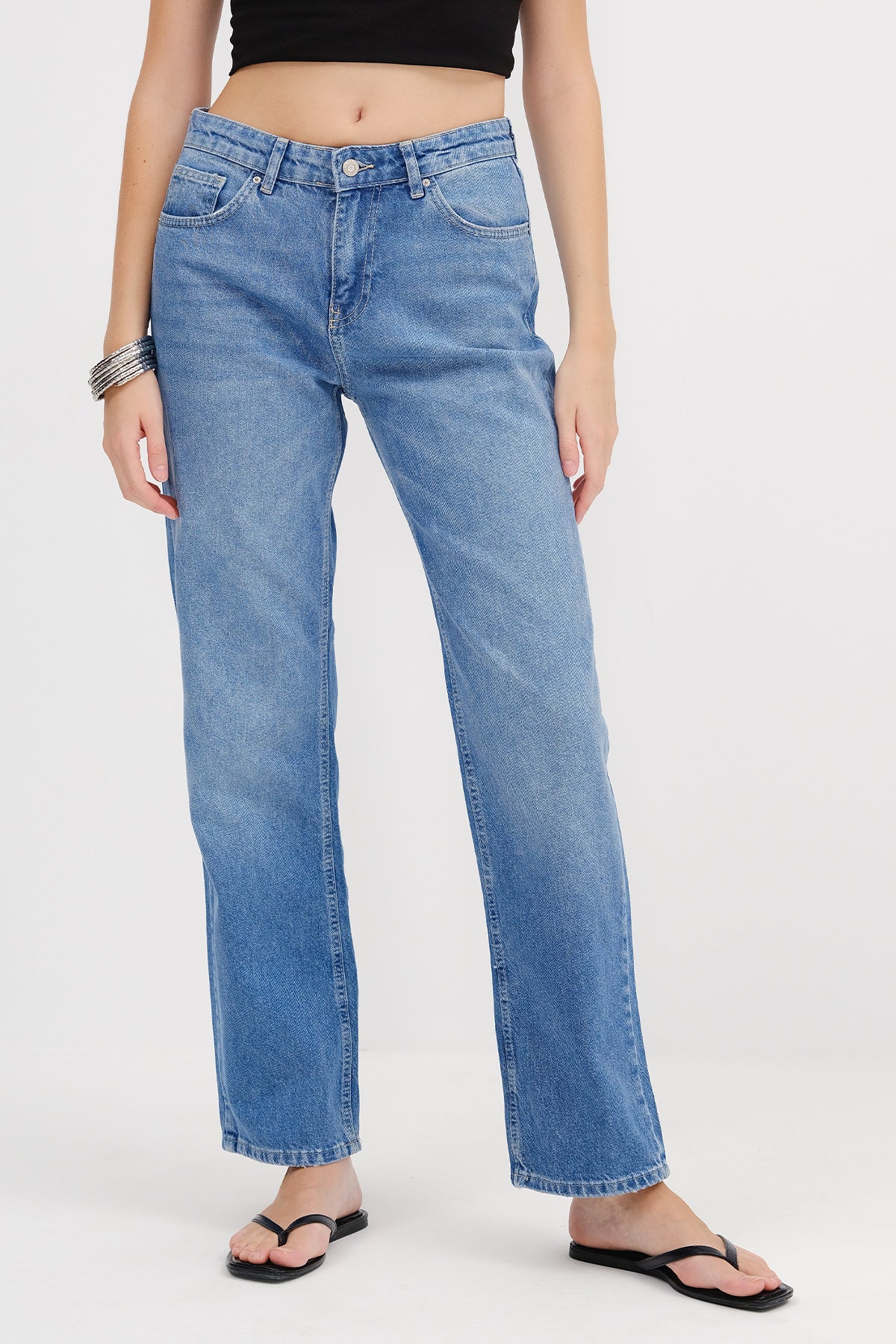 Straight Jean Trousers