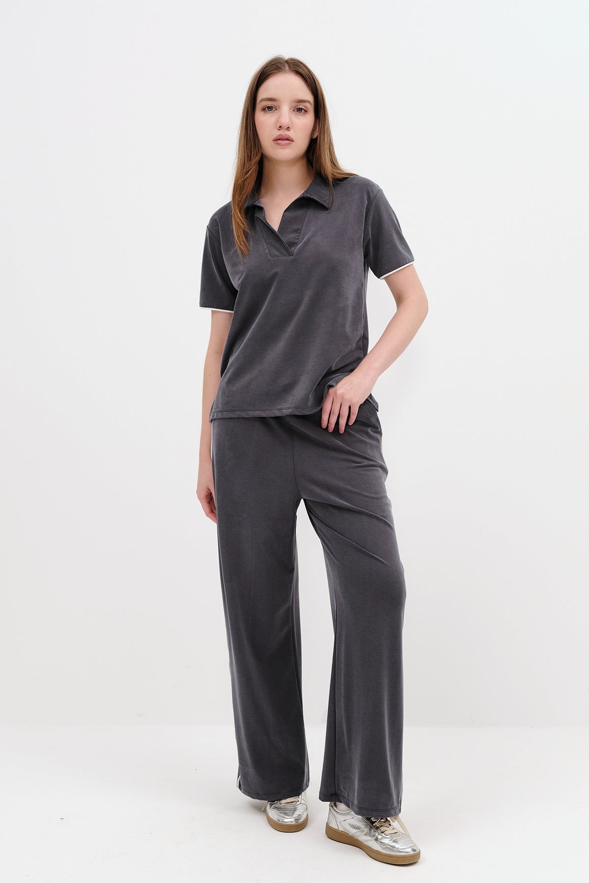 Charcoal_Polo-Collar-Top-Bottom-Set-addax