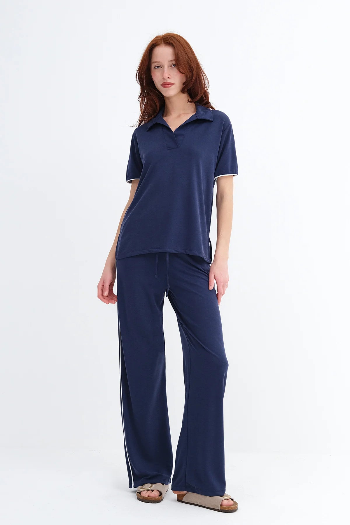 Night-Blue_Polo-Collar-Top-Bottom-Set-addax
