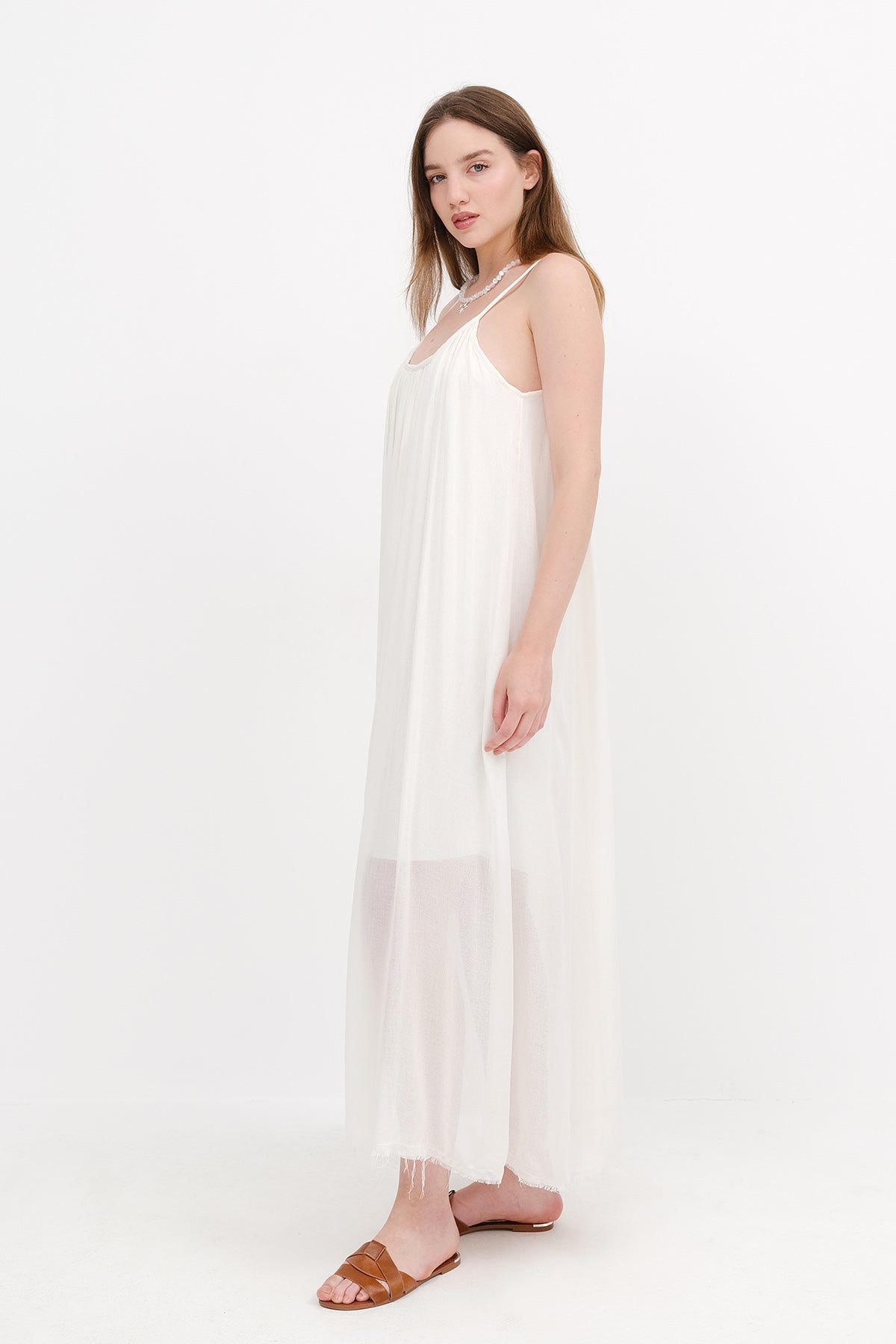 White_Strappy-Long-Dress-addax
