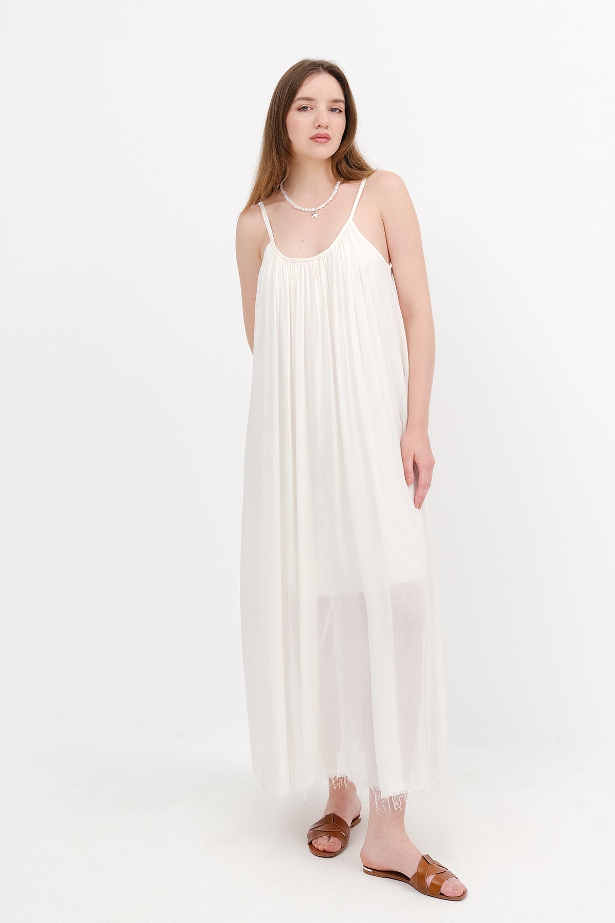 White_Strappy-Long-Dress-addax