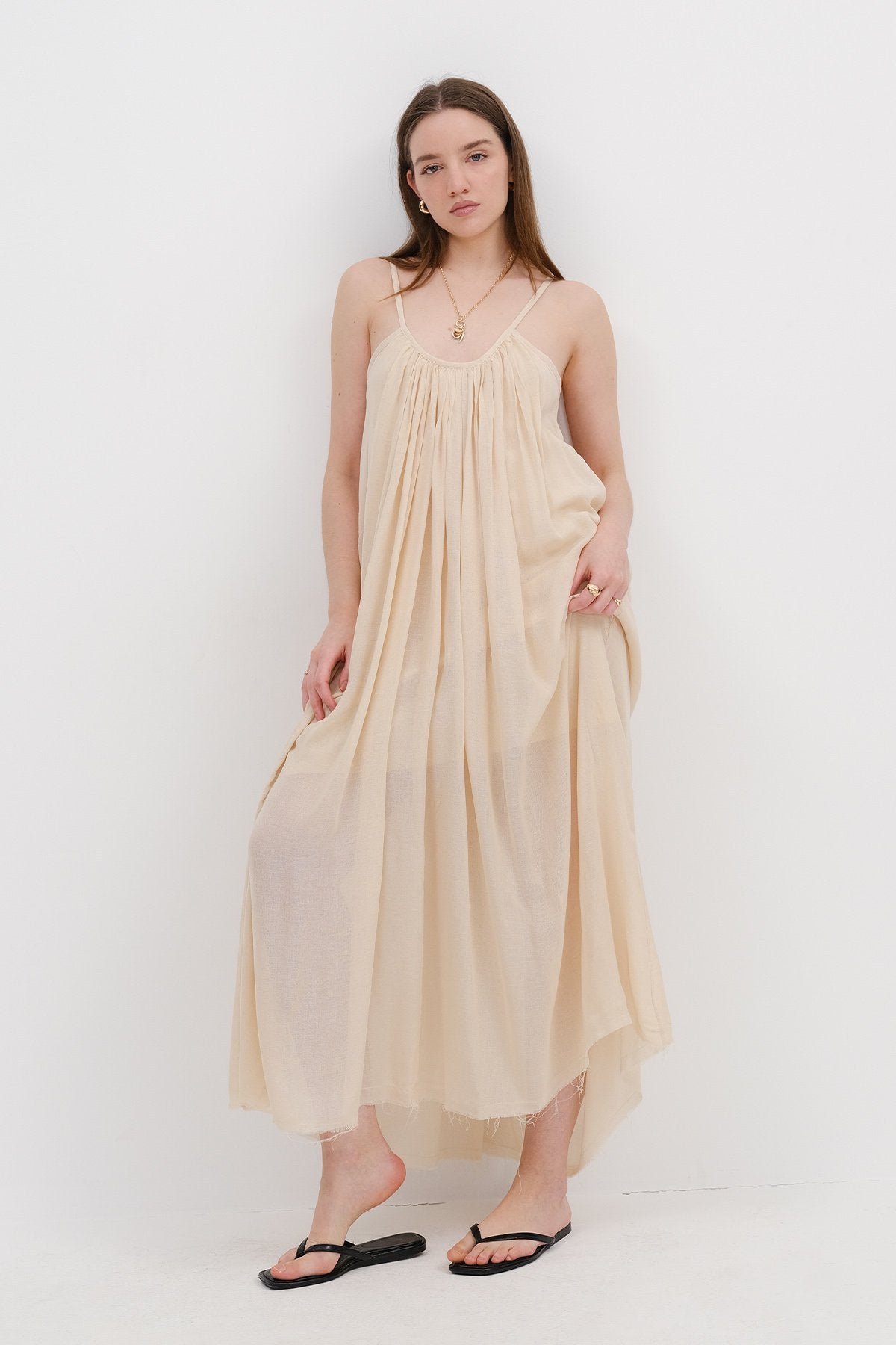 Stone_Strappy-Long-Dress-addax
