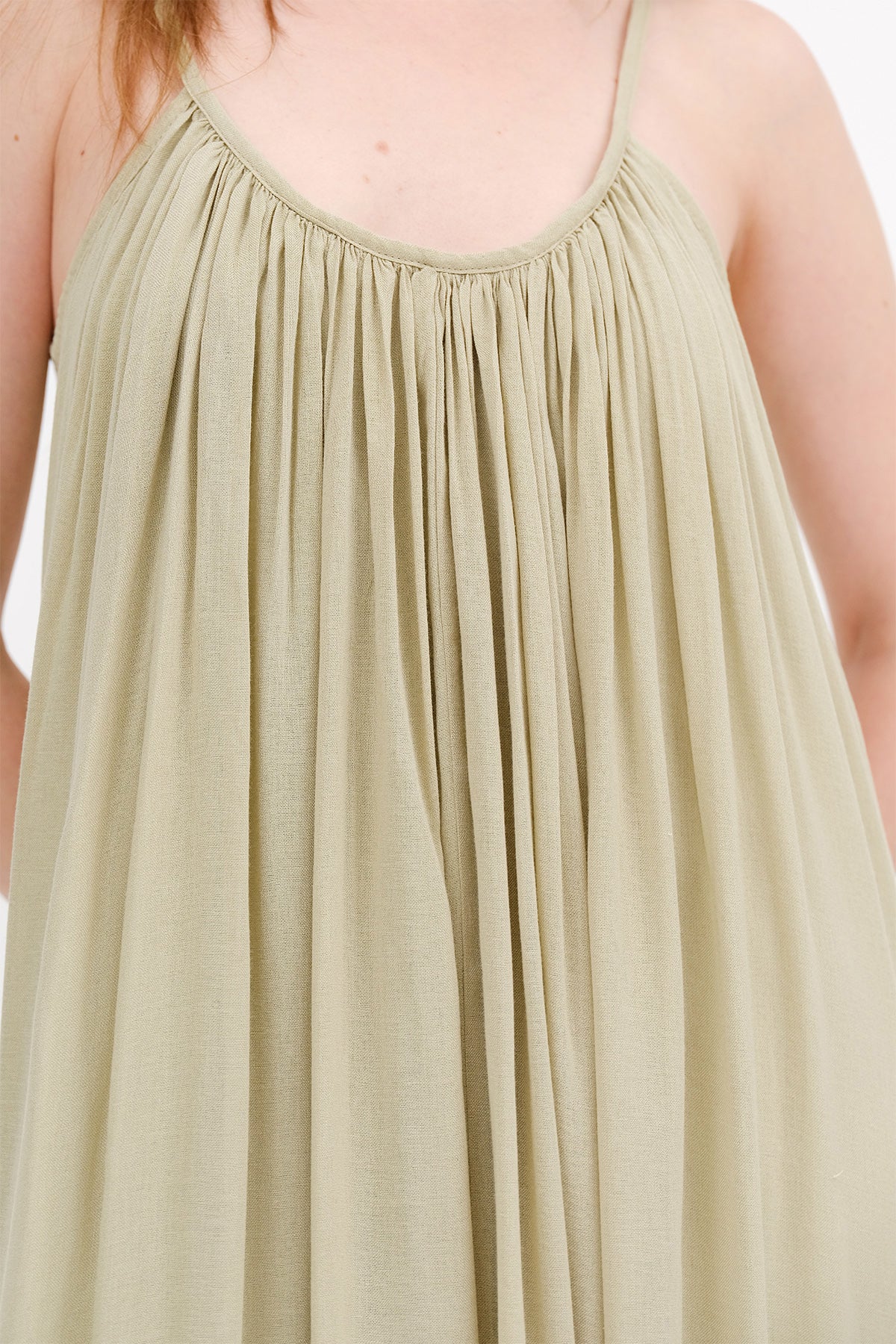 Khaki_Strappy-Long-Dress-addax
