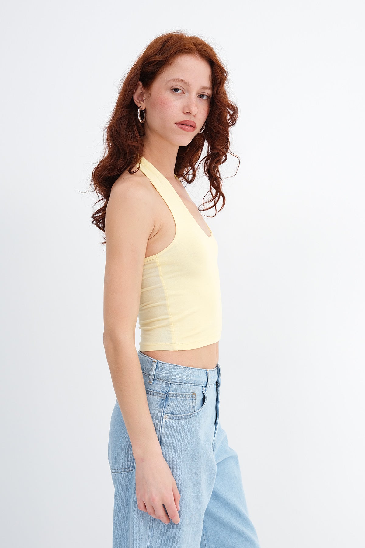Yellow_Neck-Tie-Blouse-addax