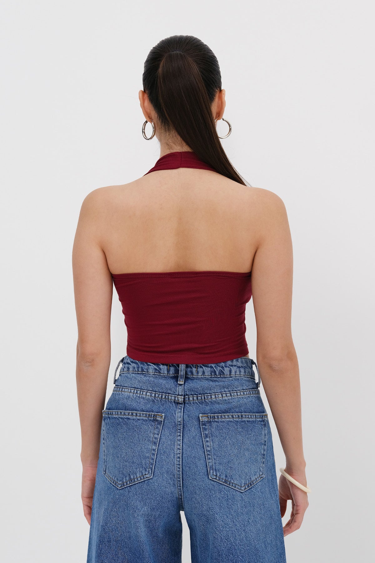 Burgundy_Neck-Tie-Blouse-addax