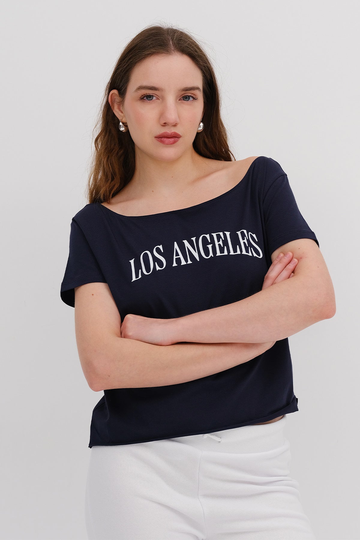 Night-Blue_Boat-Neck-Los-Angeles-Printed-T-shirt-addax
