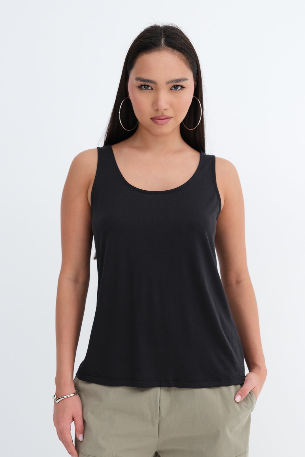 Charcoal_U-Neck-Sleeveless-Blouse-addax