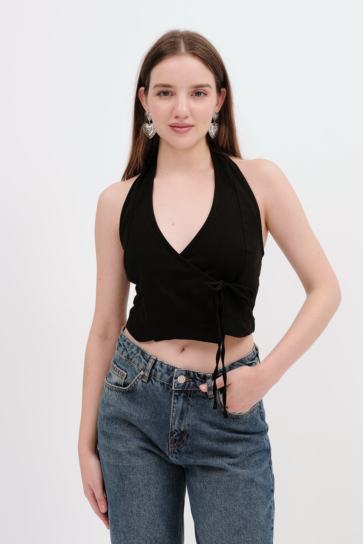 Black_Backless-Side-Tie-Blouse-addax