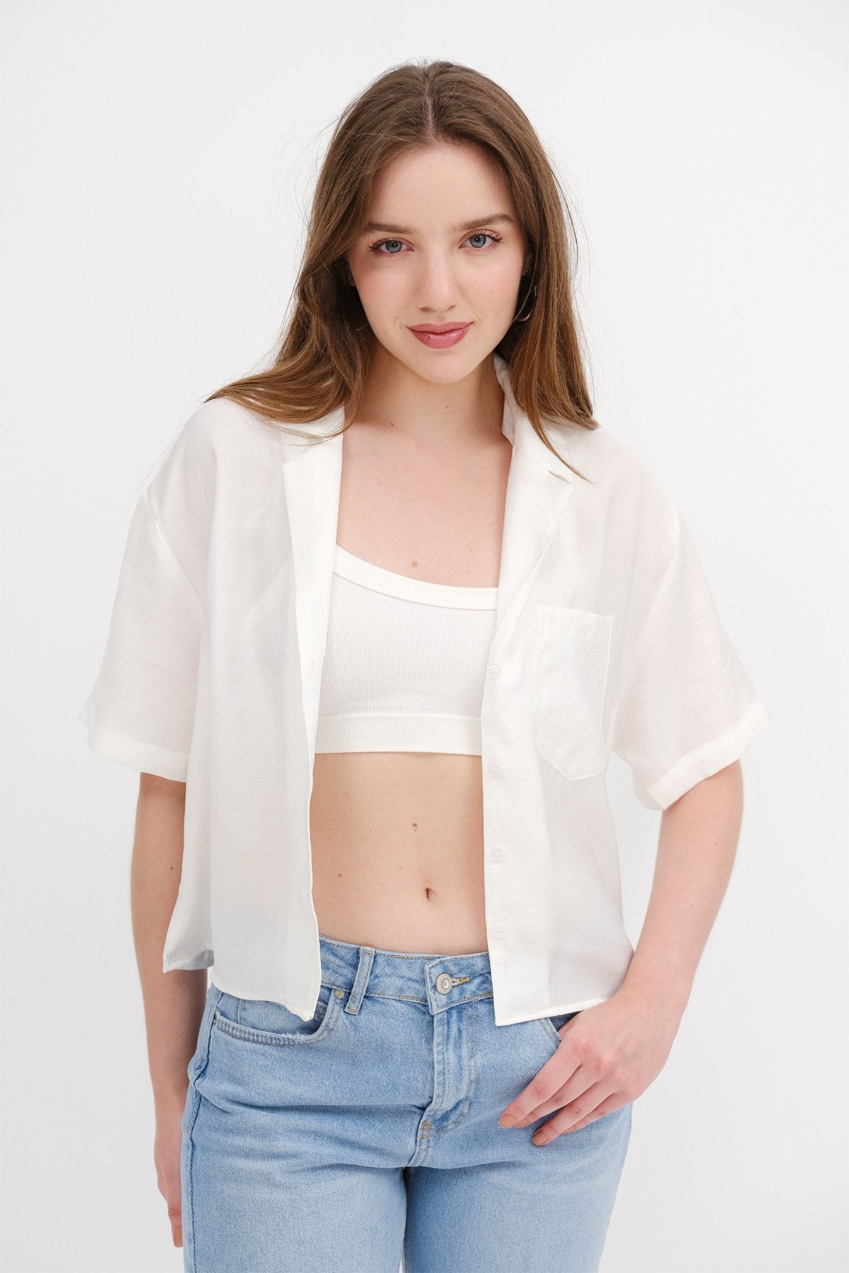 White_Short-Sleeve-Modal-Shirt-addax