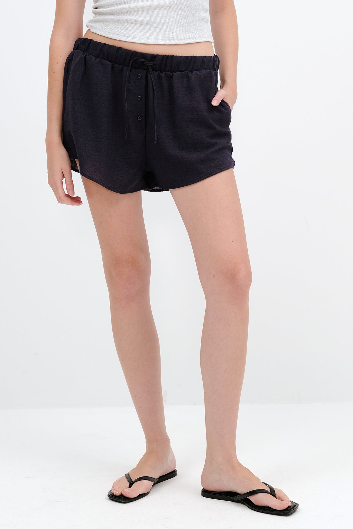 Night-Blue_Button-Detail-Shorts-addax