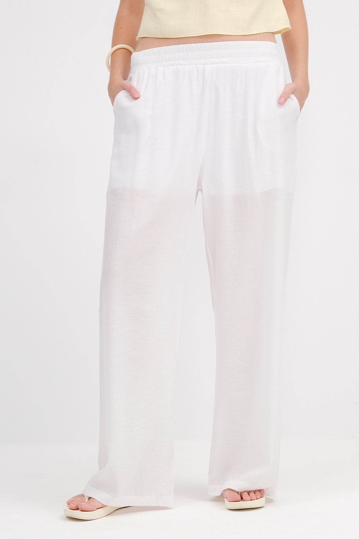 White_Elastic-Waist-Wide-Leg-Trousers-addax