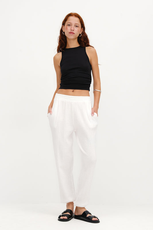 White_Jogger-Pants-with-Elastic-addax