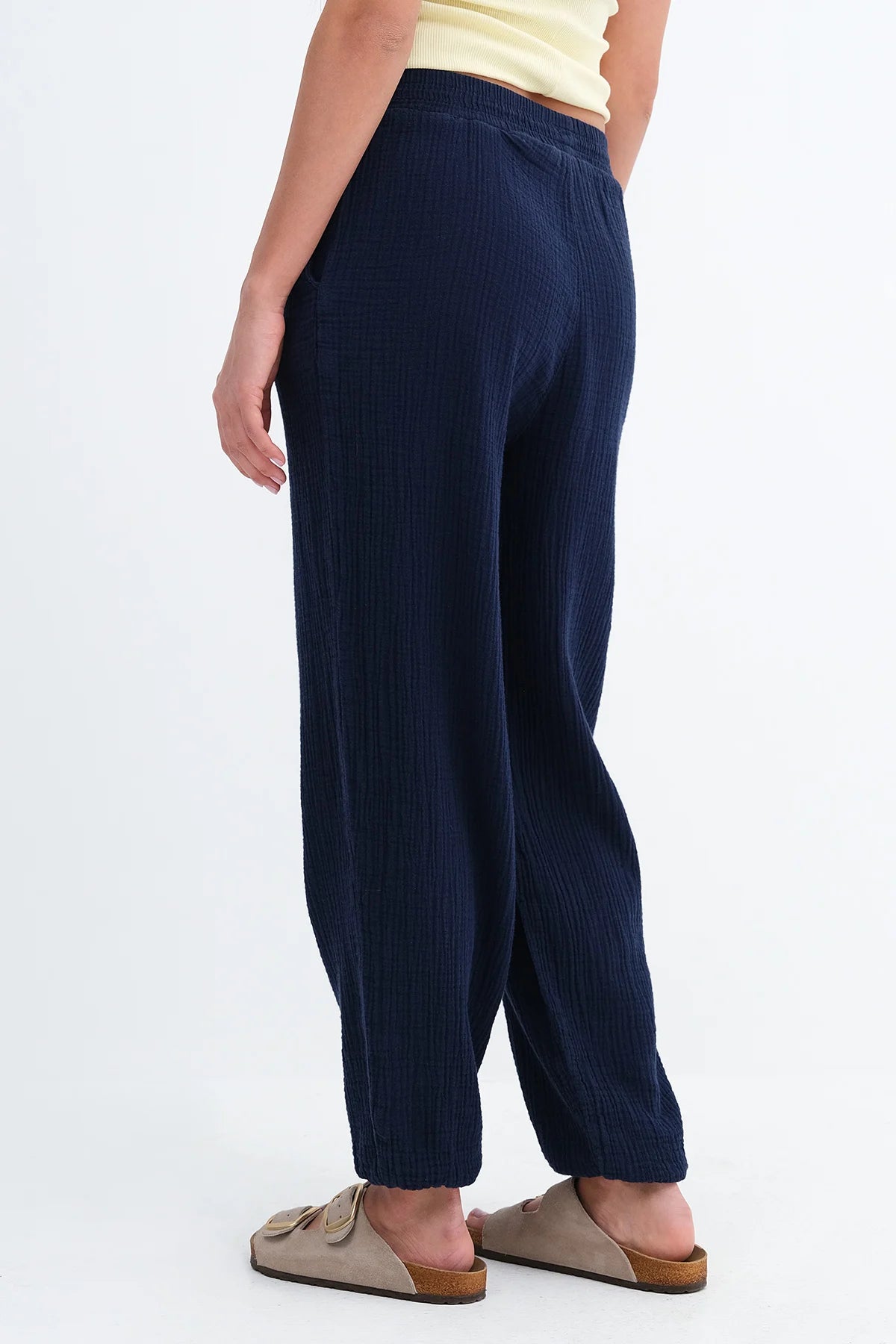 Night-Blue_Jogger-Pants-with-Elastic-addax