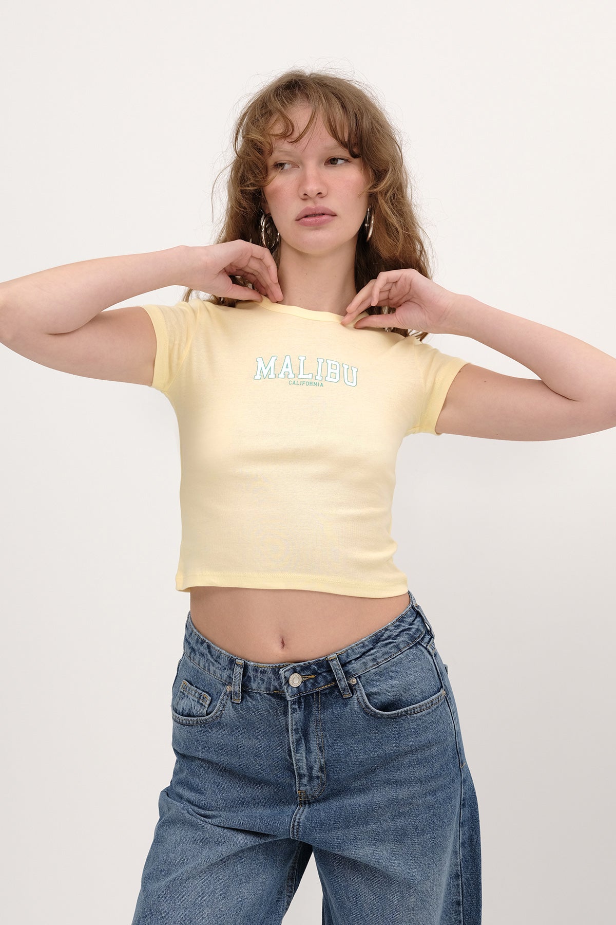 Light-Yellow_T-Shirt-with-‘Malibu’-Print-addax