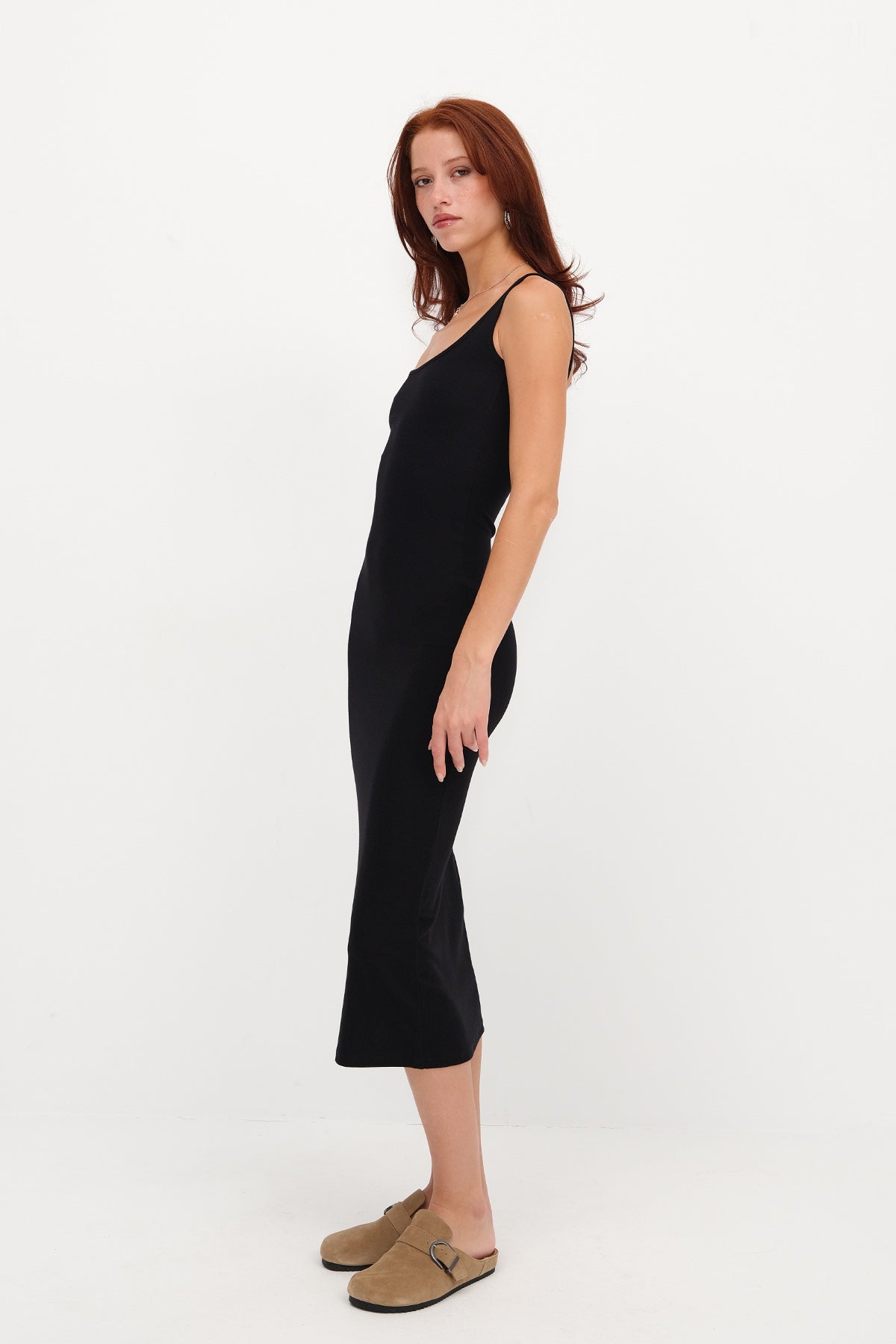 Black_Thick-Strap-Midi-Dress-addax