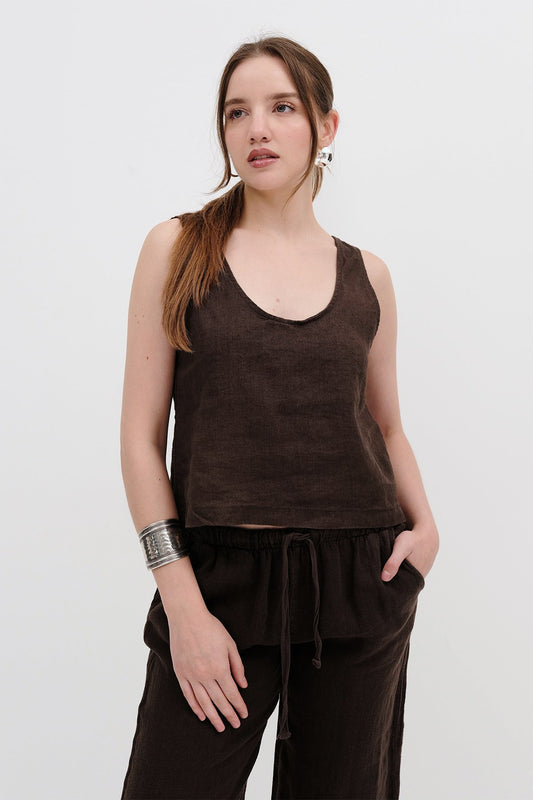 Bitter-Coffee_U-Neck-Linen-Undershirt-addax