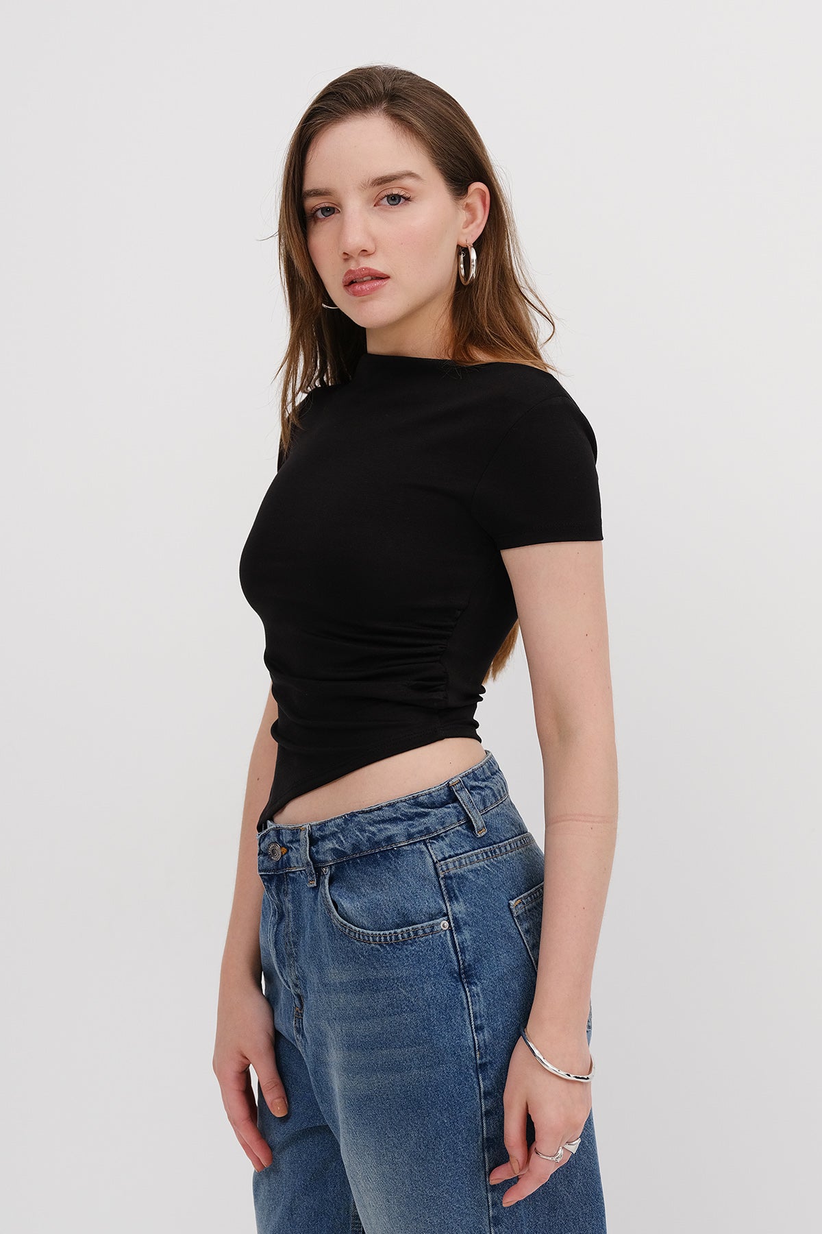 Black_Boat-Neck-Blouse-addax