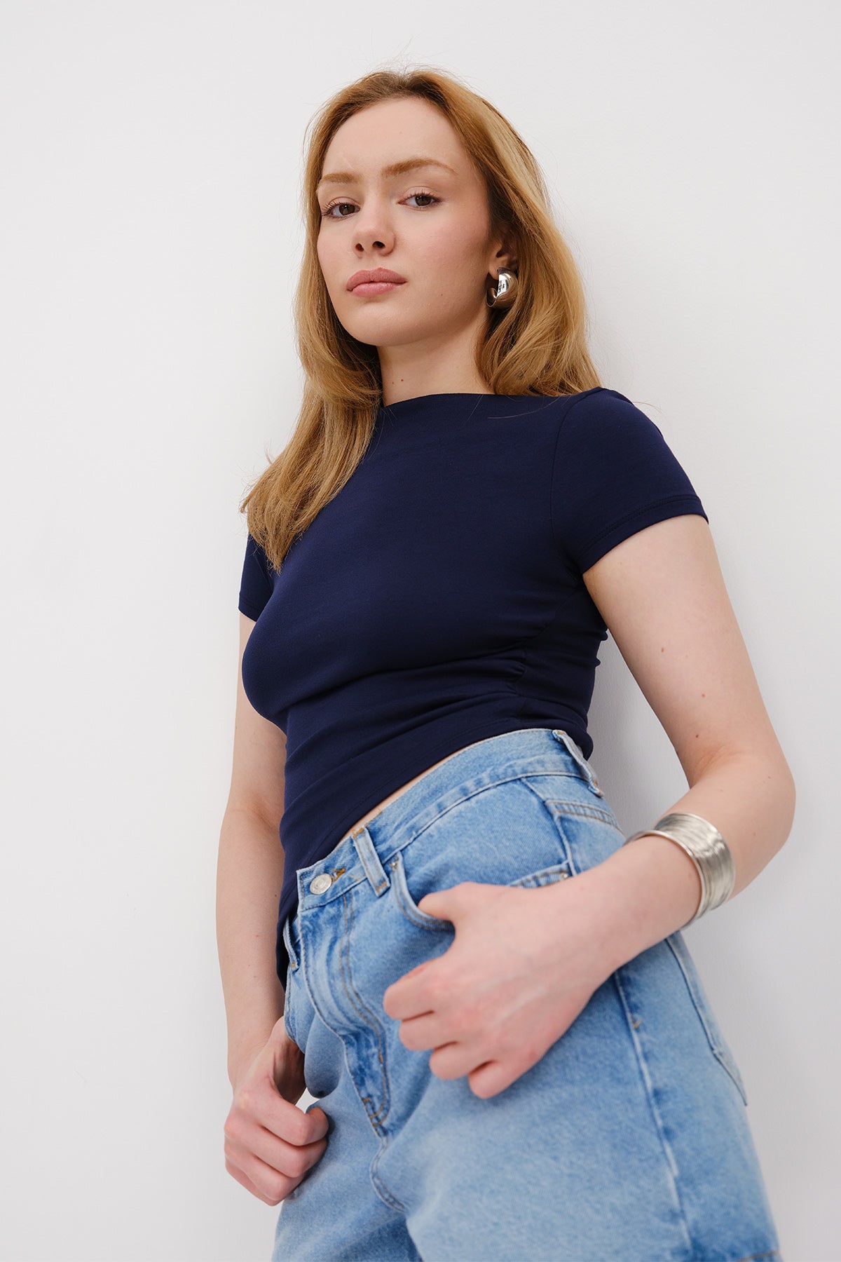 Night-Blue_Boat-Neck-Blouse-addax