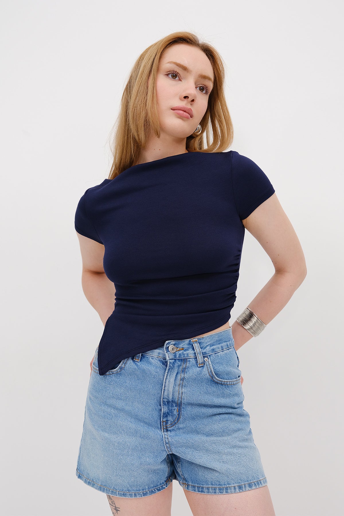 Night-Blue_Boat-Neck-Blouse-addax