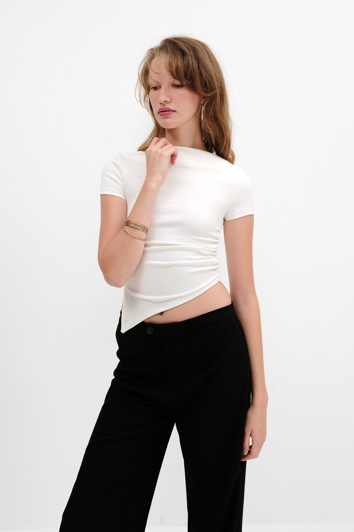 Ecru_Boat-Neck-Blouse-addax