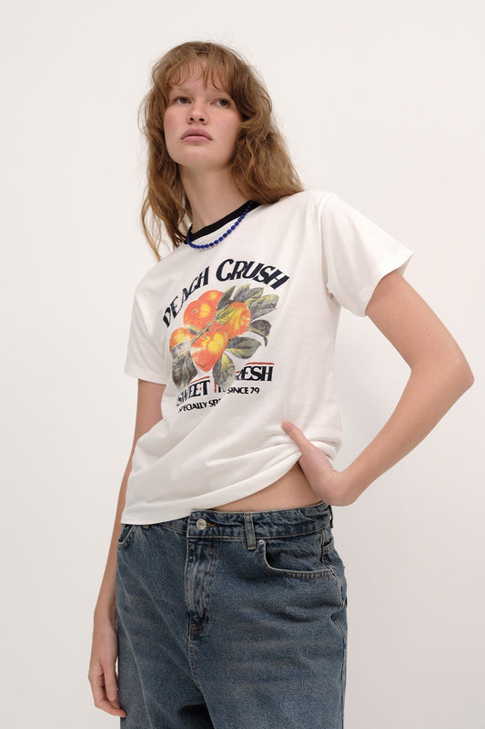 Ecru_Crew-Neck-Printed-T-Shirt-addax