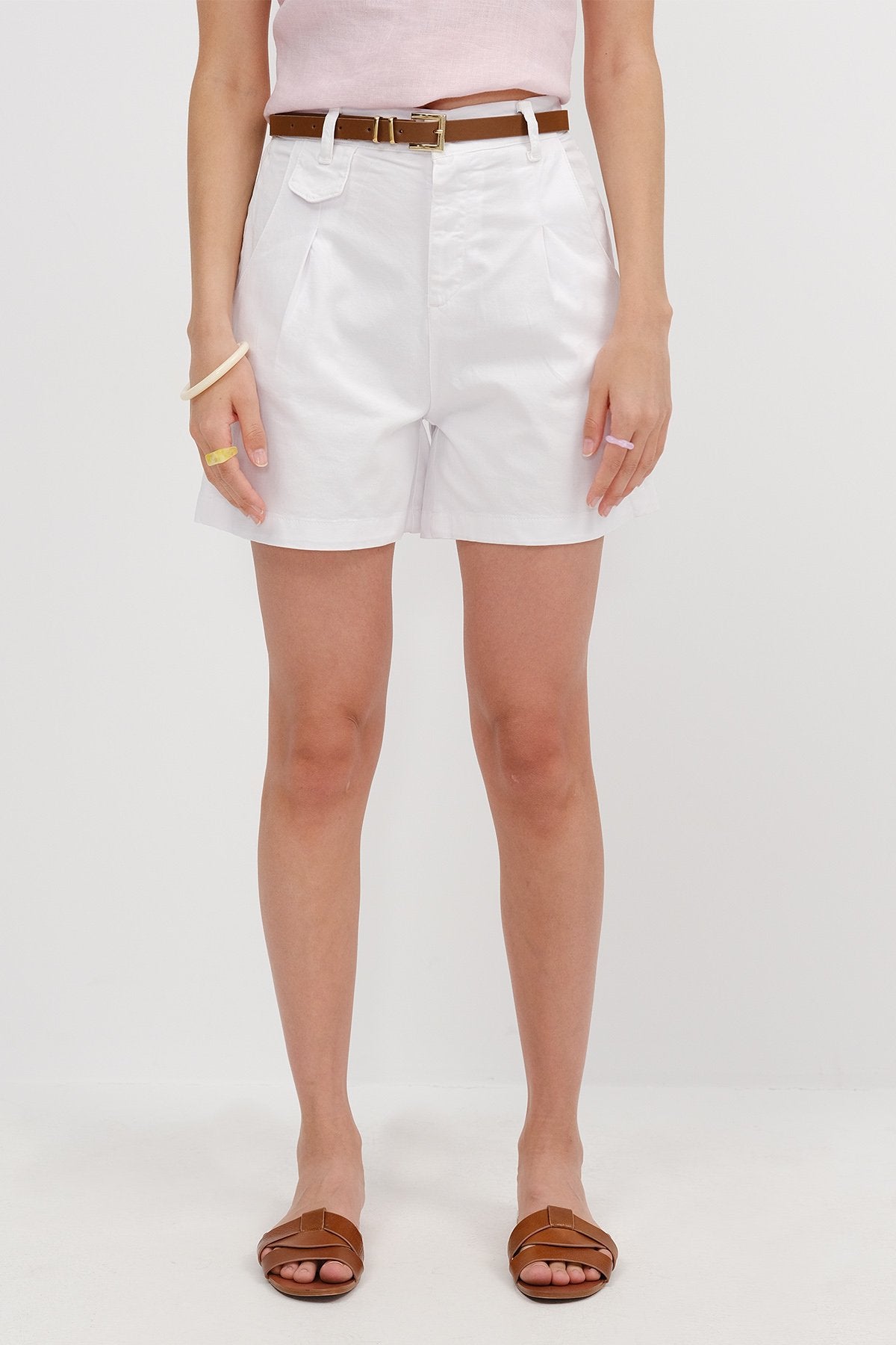White_Pocket-Belted-Shorts-addax