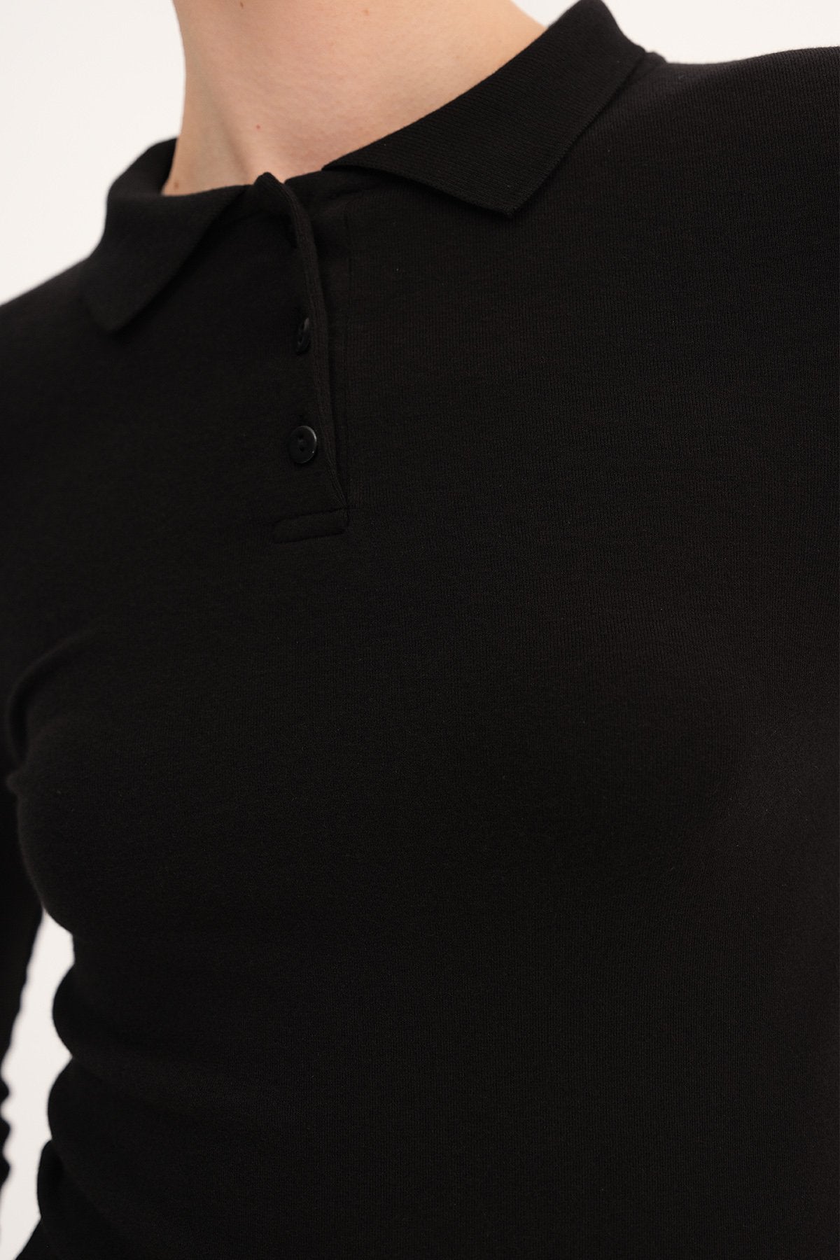 Black_Polo-Neck-Long-Sleeve-Modal-T-shirt-addax