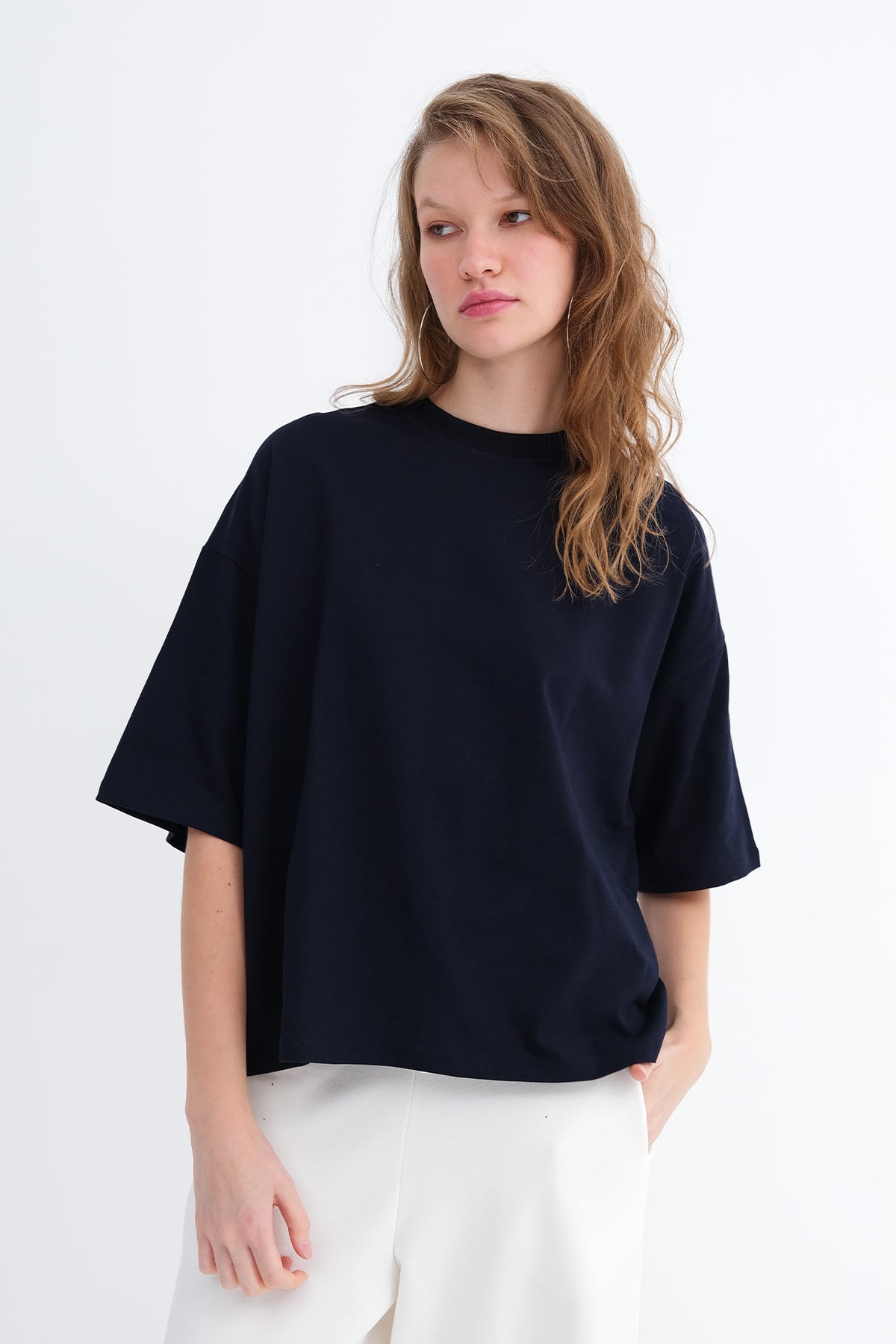 Dark-Night-Blue_Thick-Basic-T-Shirt-addax